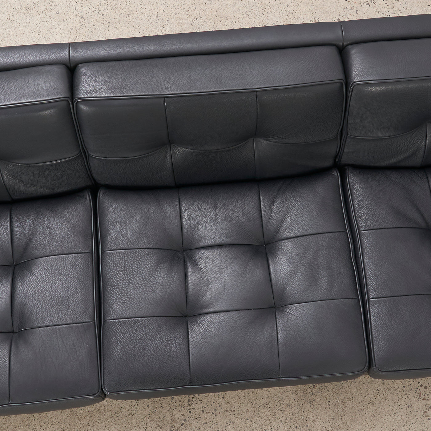 'Tuxedo' Leather 3-Seater Sofa for Nienkämper