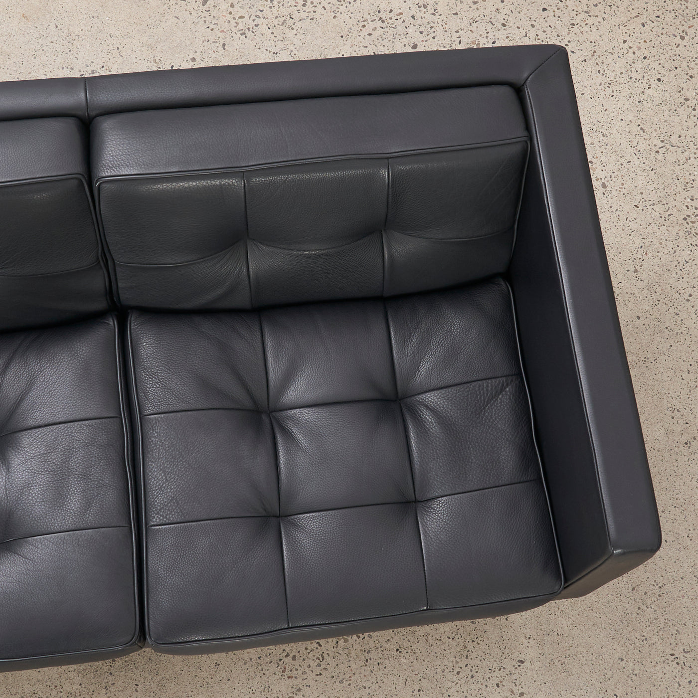 'Tuxedo' Leather 3-Seater Sofa for Nienkämper