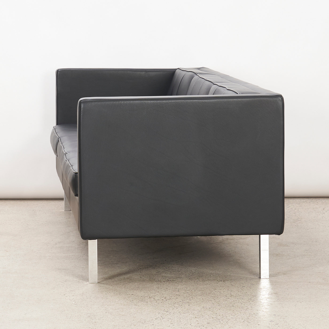 'Tuxedo' Leather 3-Seater Sofa for Nienkämper