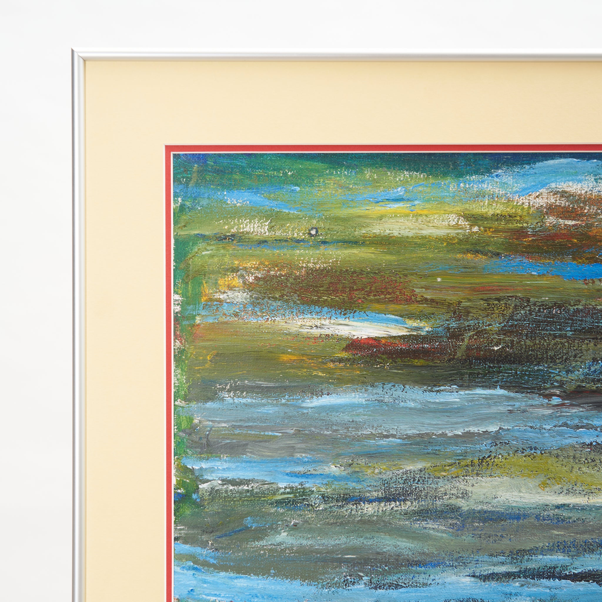 Abstract Oil Painting by W.G. Hall