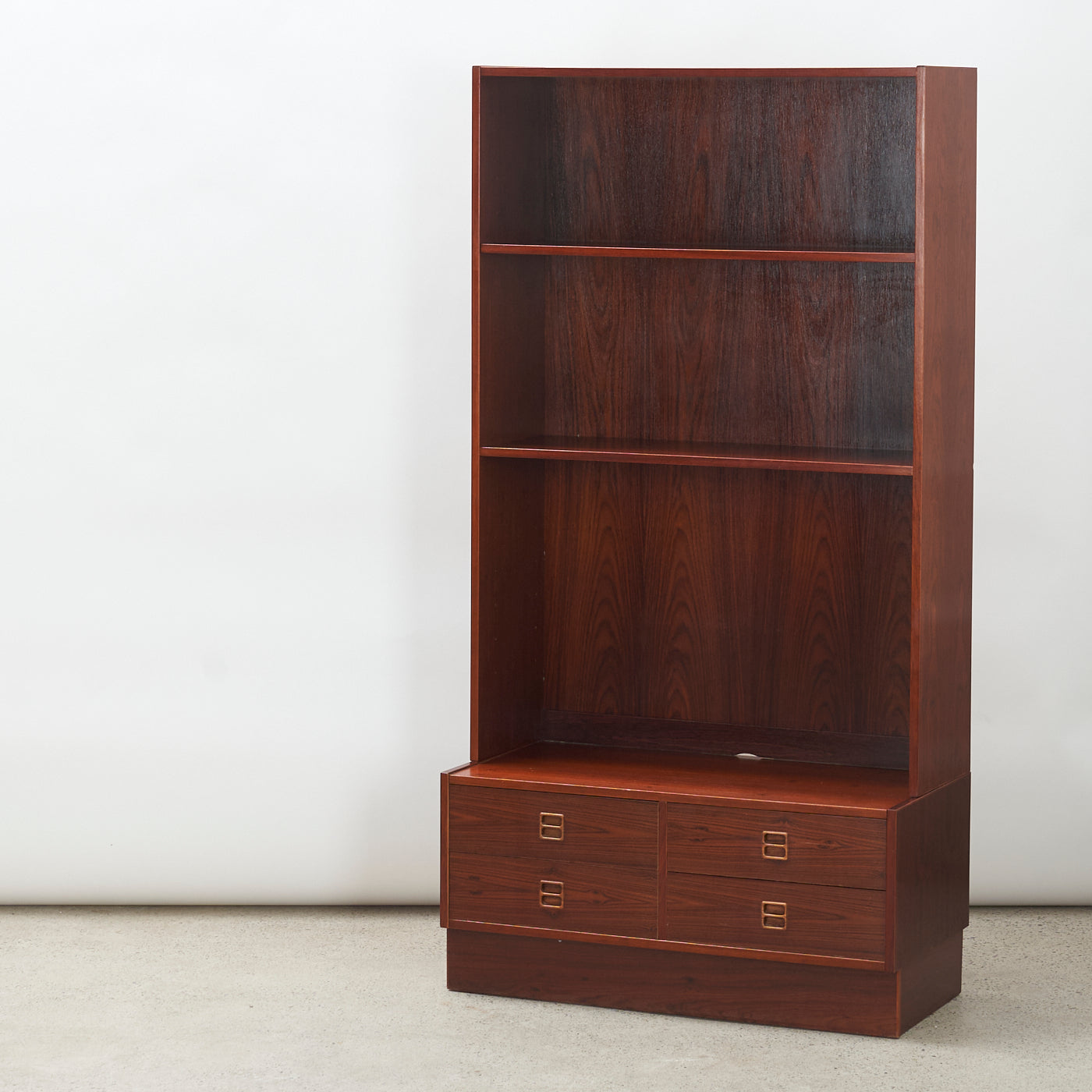 Rosewood Bookshelf w/ Drawers, Denmark