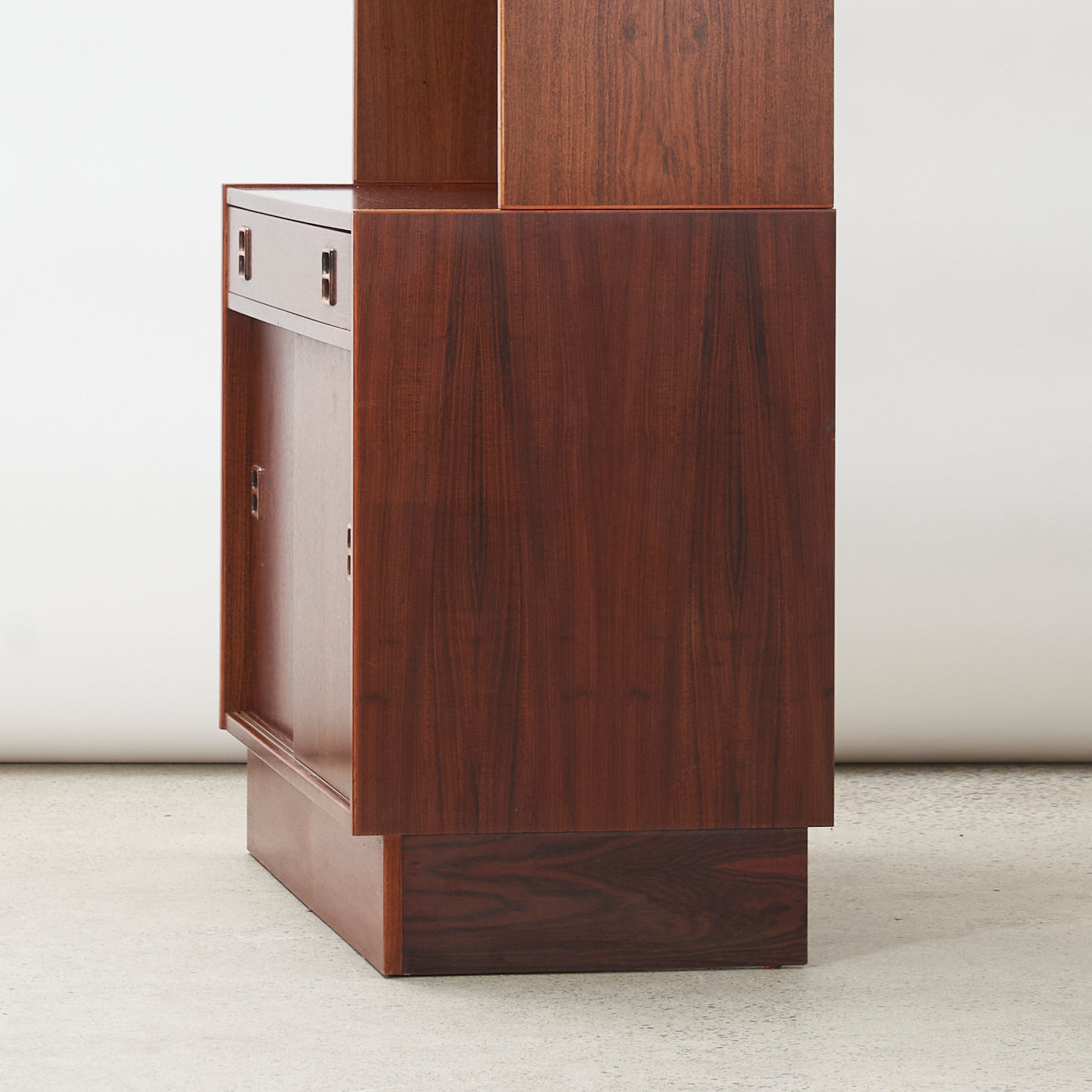 Rosewood Bookshelf w/ Sliding Doors, Denmark