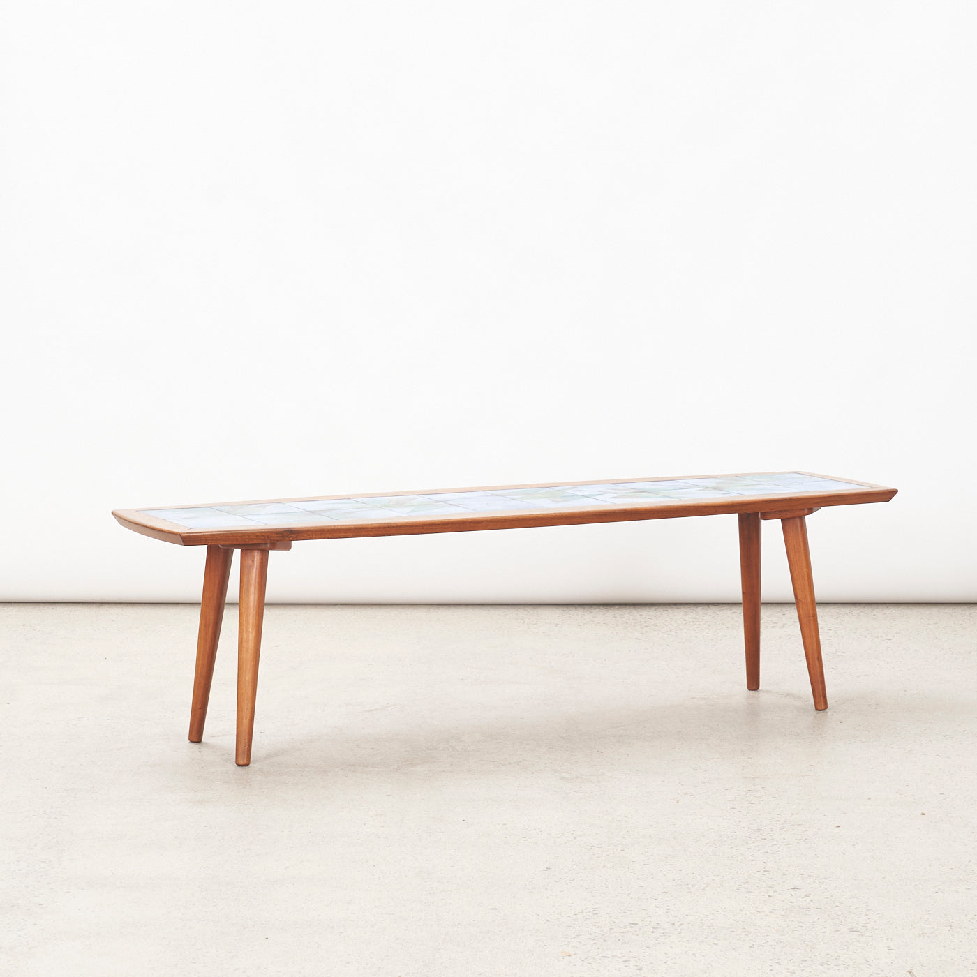 Walnut Tile Top Coffee Table