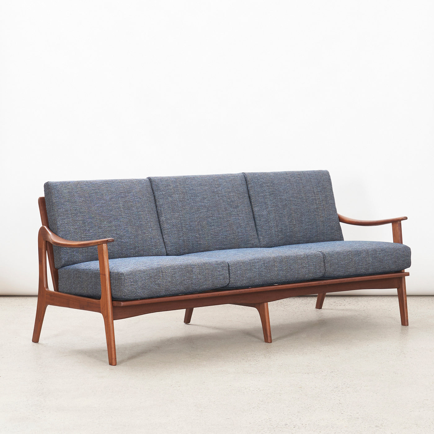 Teak 3-Seater Sofa