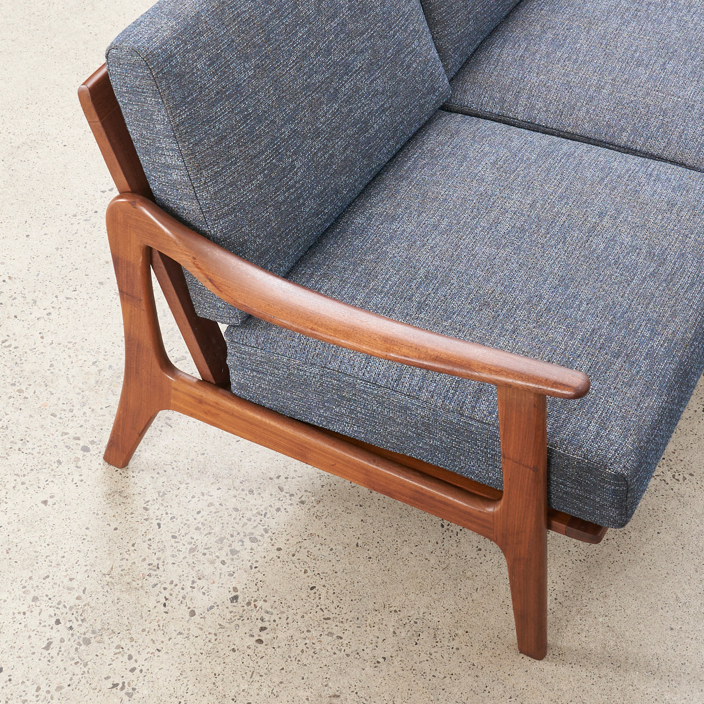 Teak 3-Seater Sofa