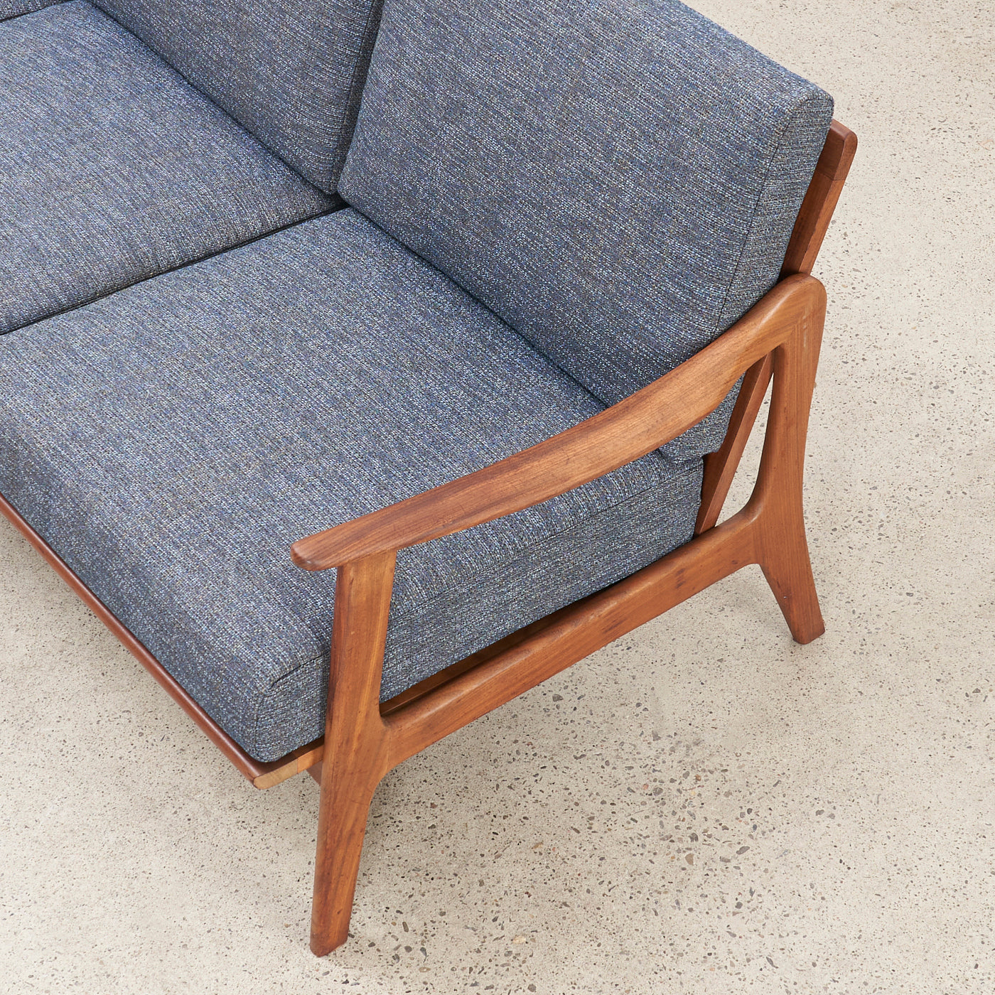 Teak 3-Seater Sofa