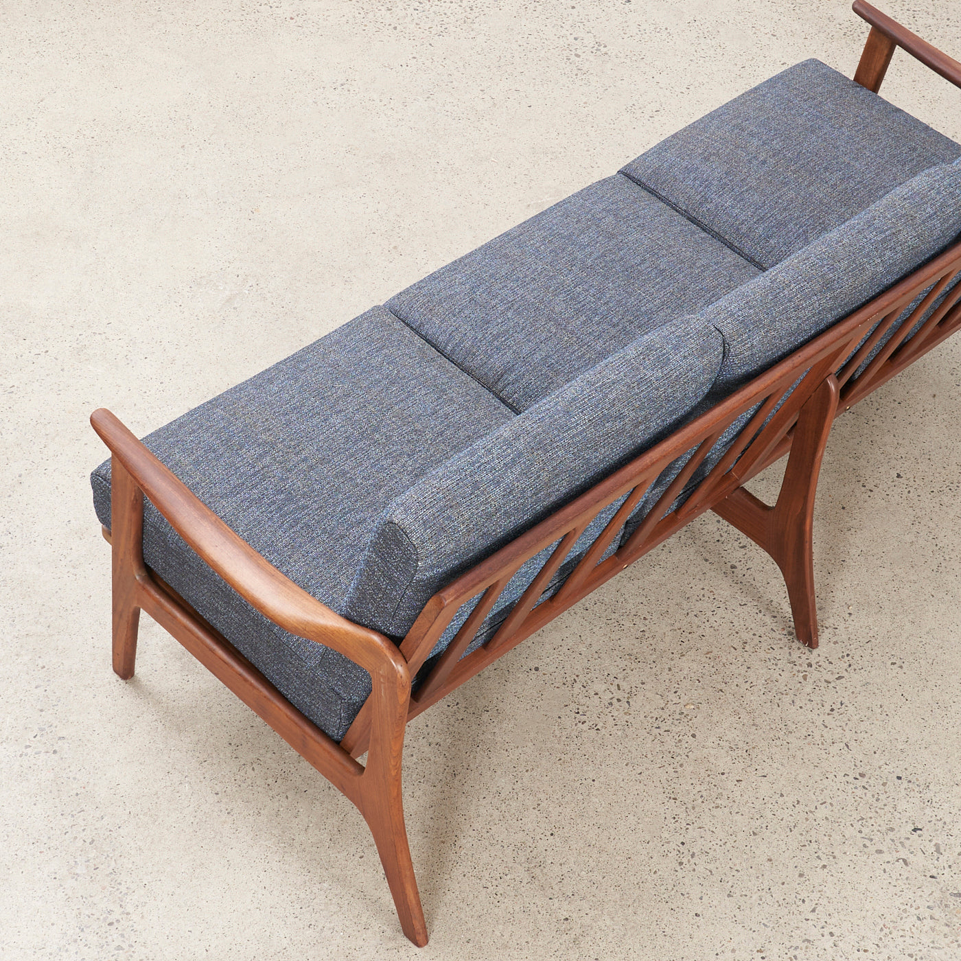 Teak 3-Seater Sofa