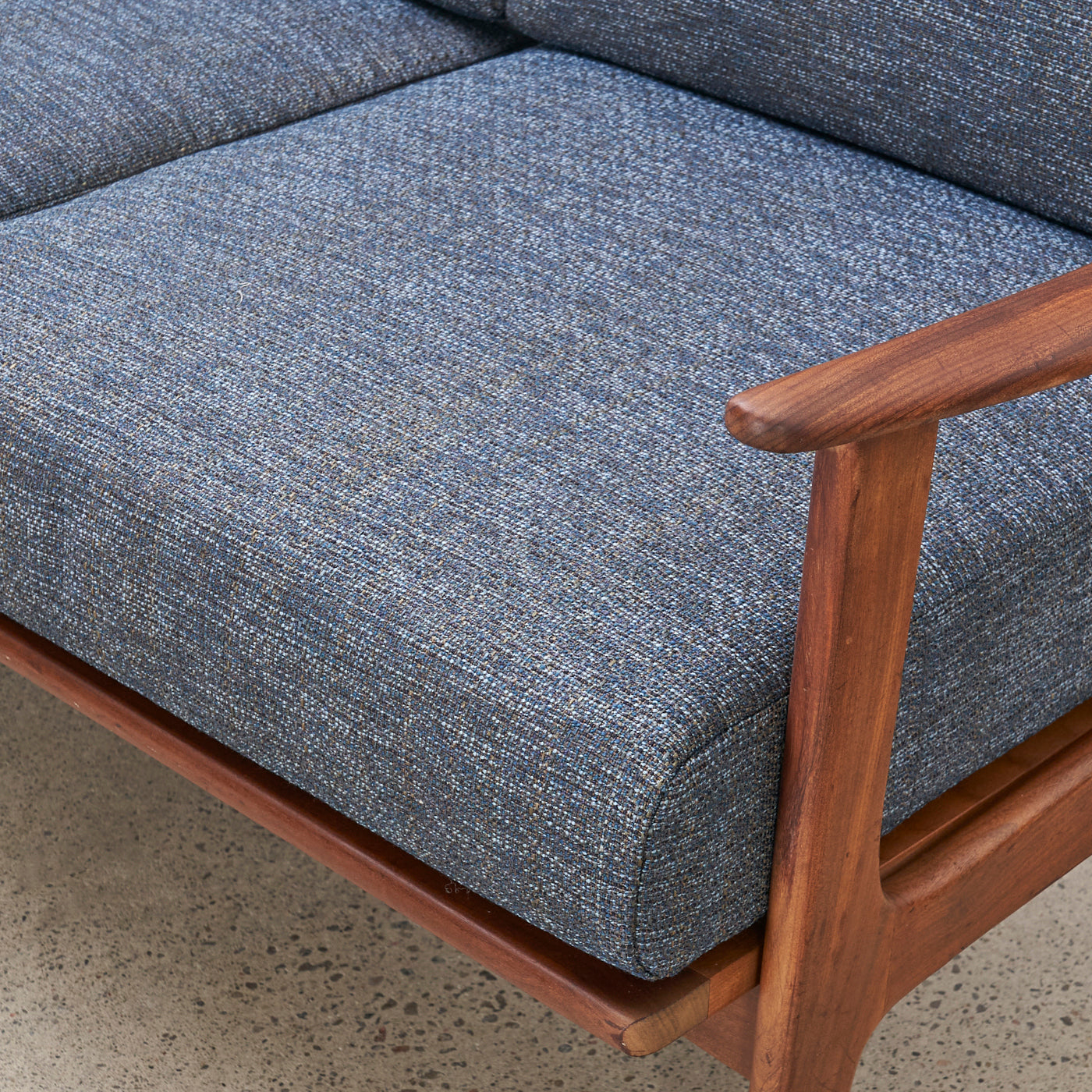 Teak 3-Seater Sofa