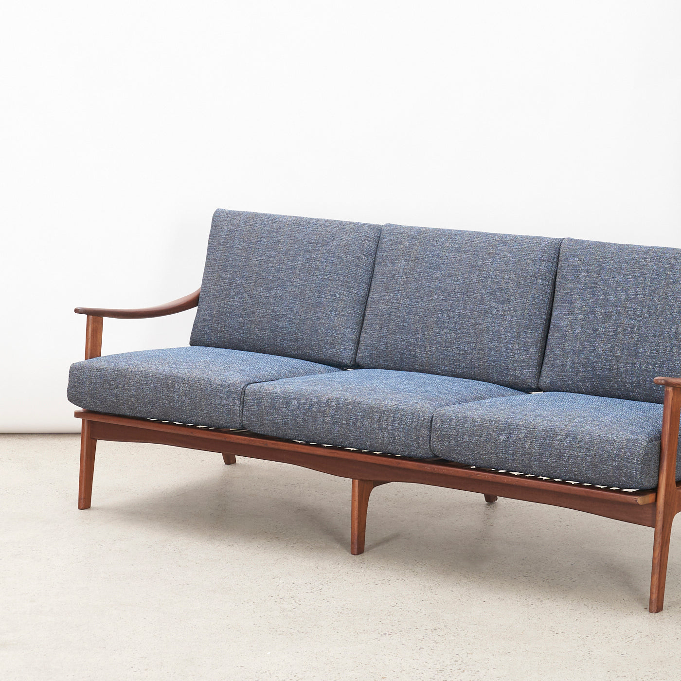 Teak 3-Seater Sofa