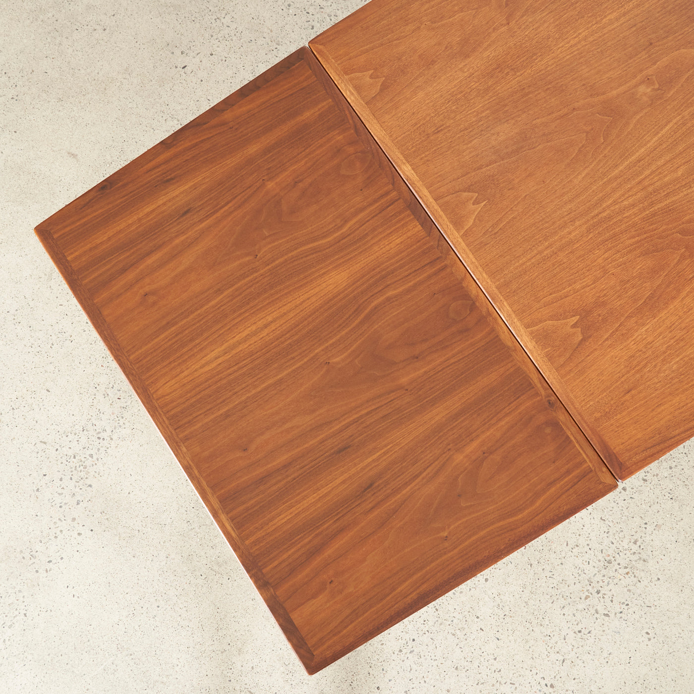 Teak Draw-Leaf Dining Table