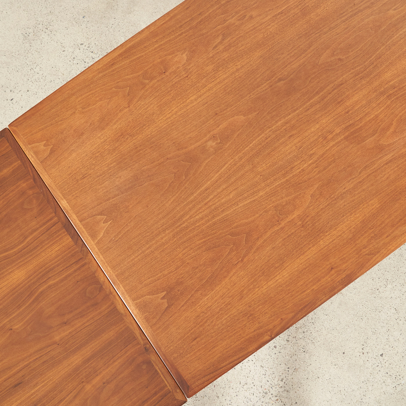 Teak Draw-Leaf Dining Table
