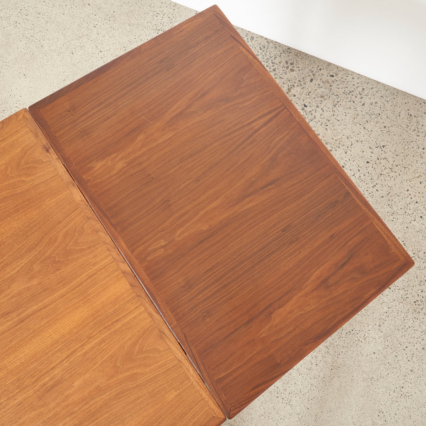Teak Draw-Leaf Dining Table