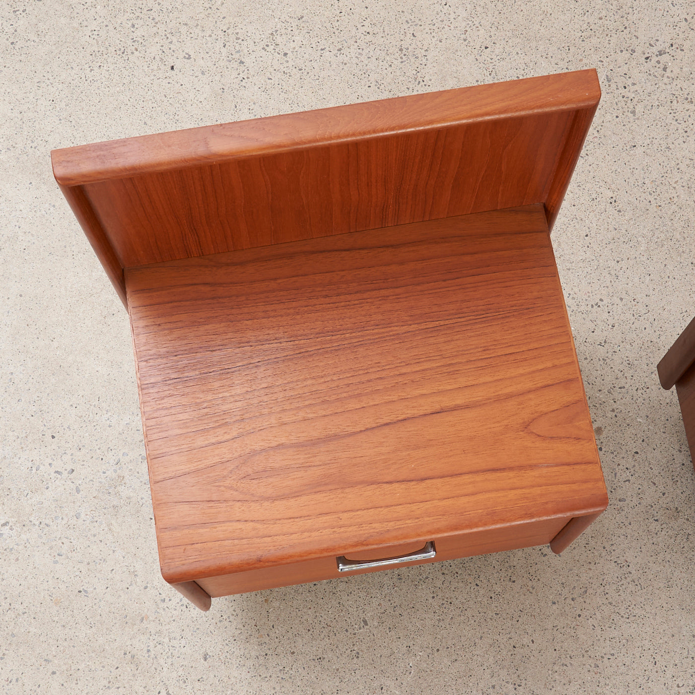 Pair of Teak Nightstands