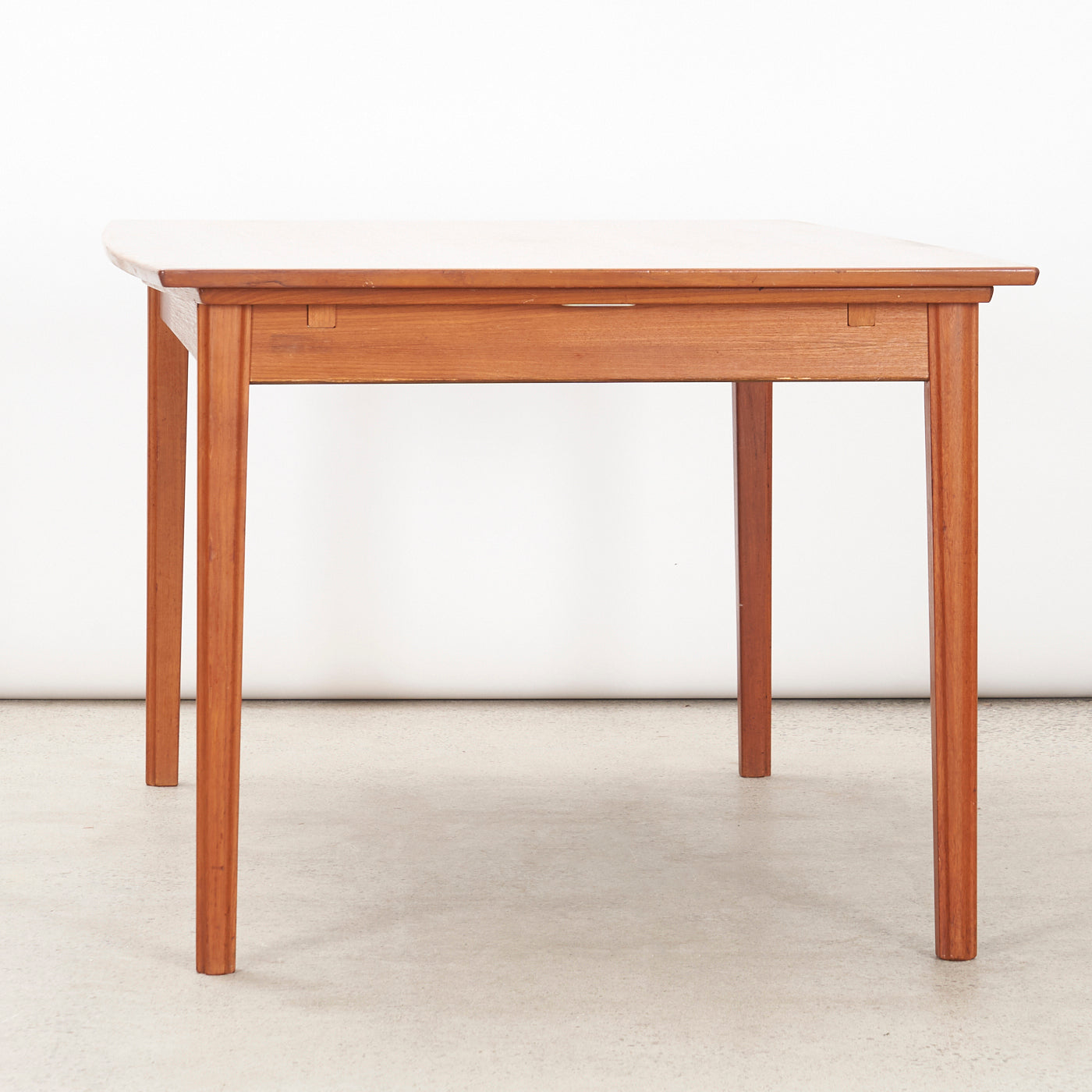 Teak Draw Leaf Dining Table