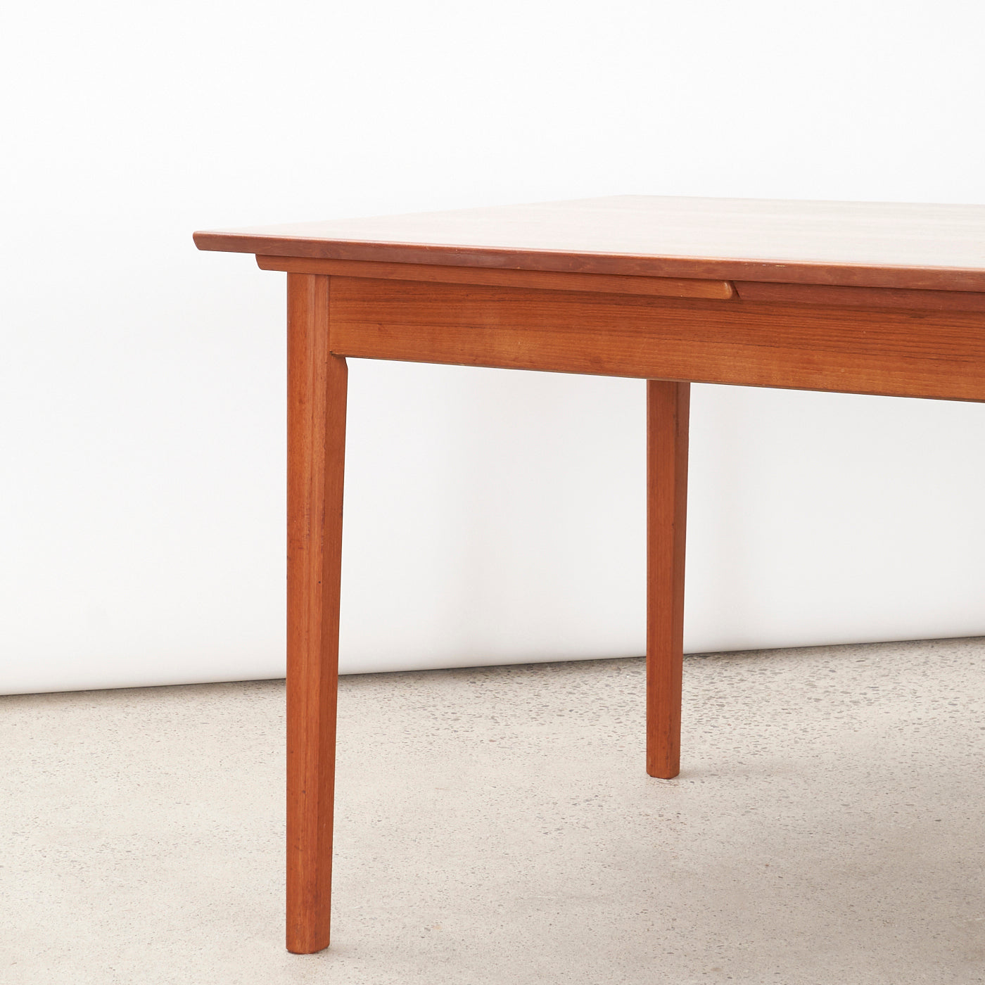 Teak Draw Leaf Dining Table