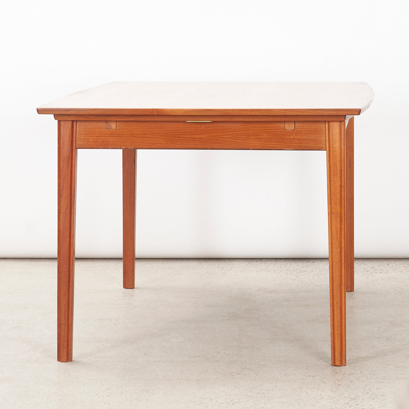 Teak Draw Leaf Dining Table