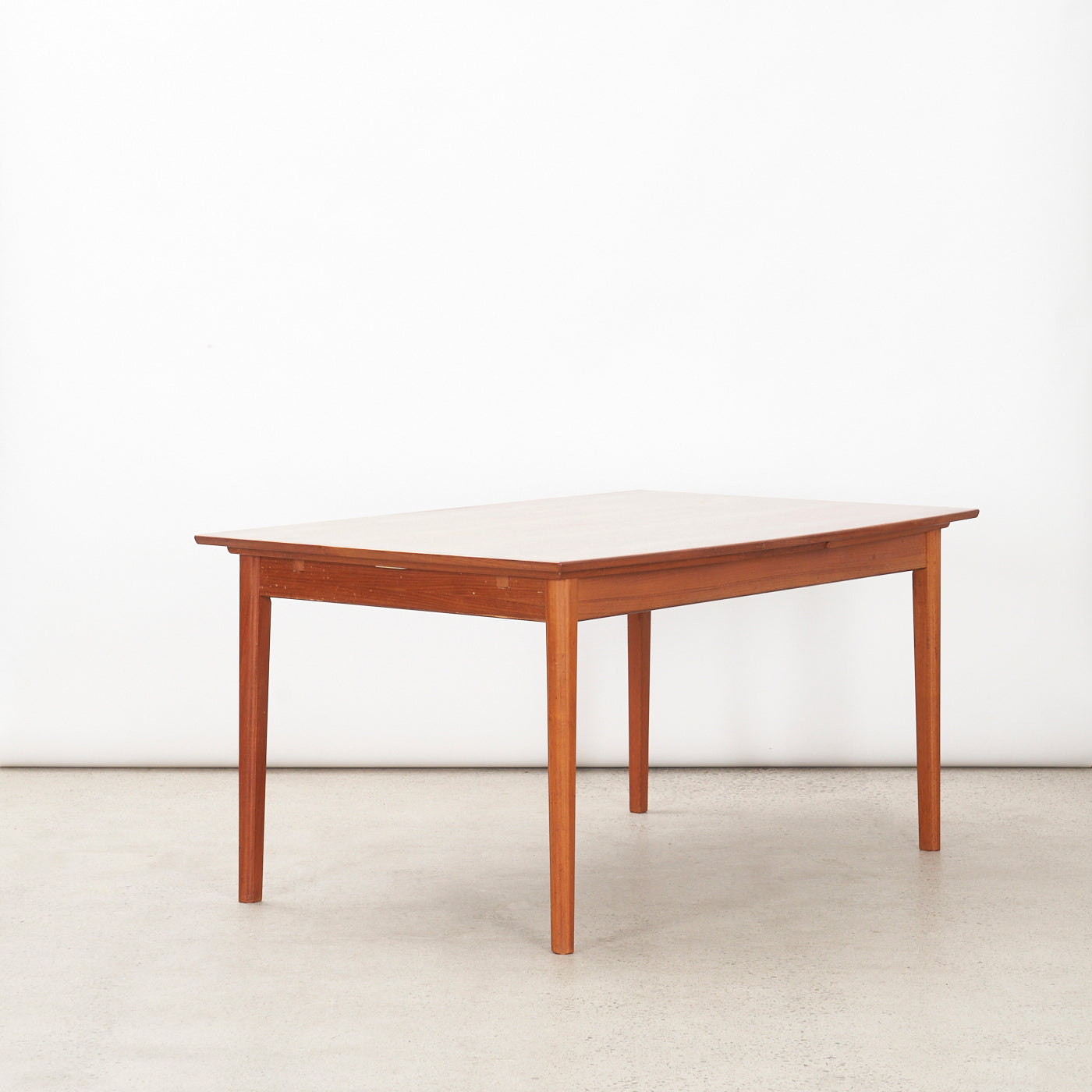 Teak Draw Leaf Dining Table