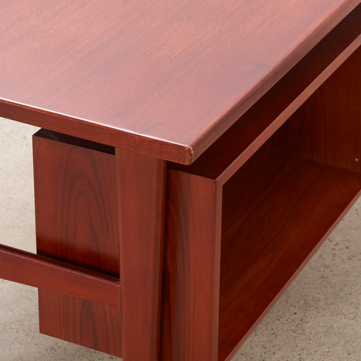 Teak Desk by Kai Kristiansen, Denmark