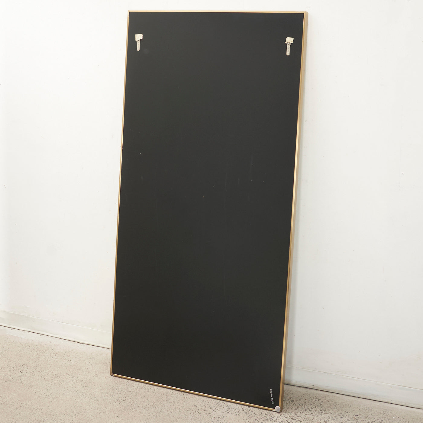 Large Brass Framed Mirror
