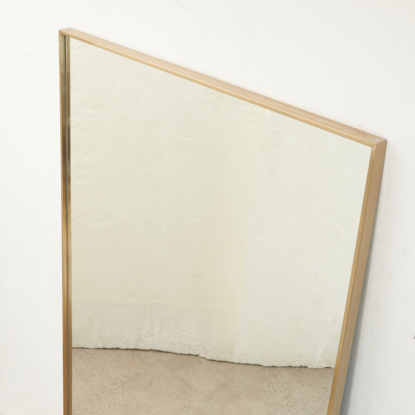 Large Brass Framed Mirror