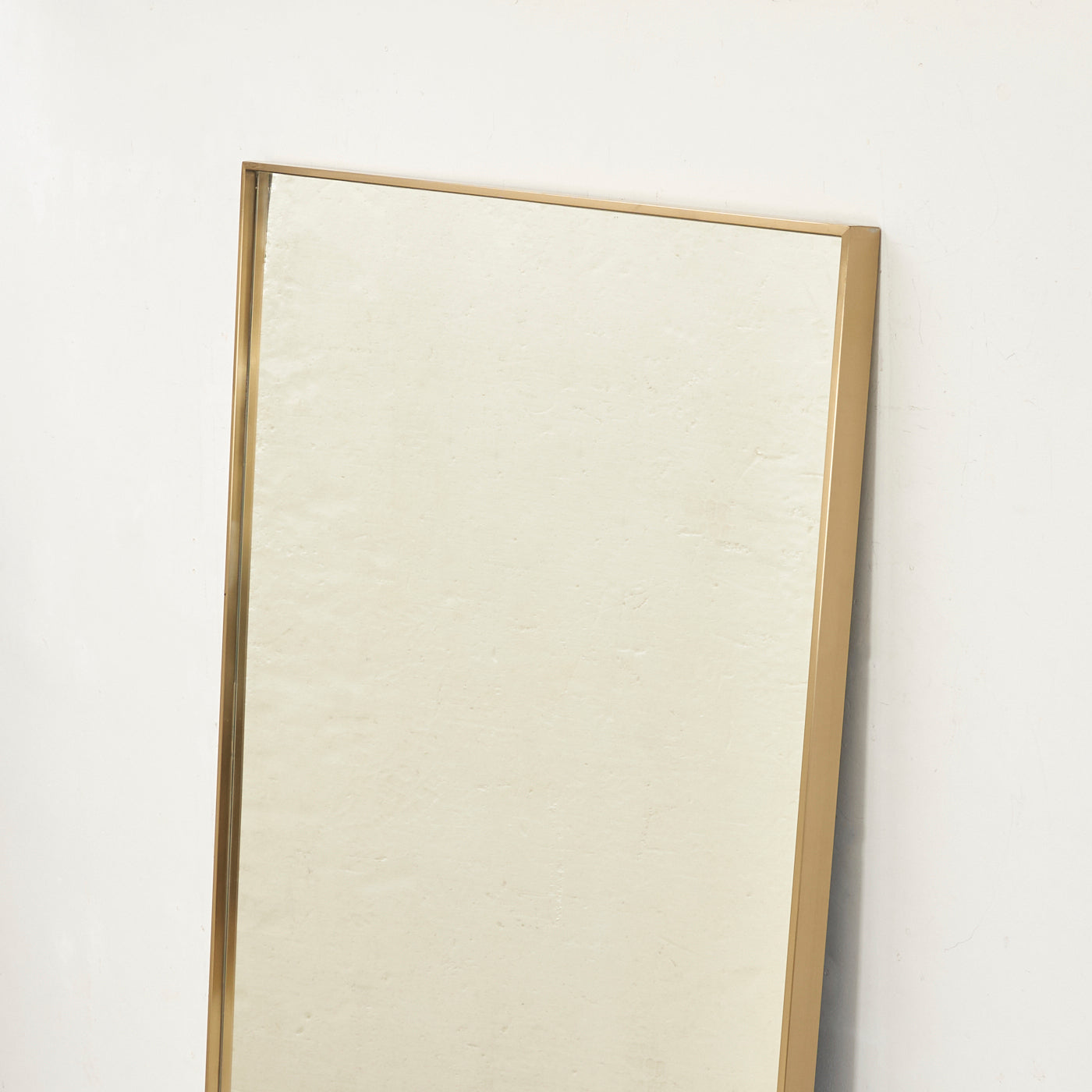 Large Brass Framed Mirror