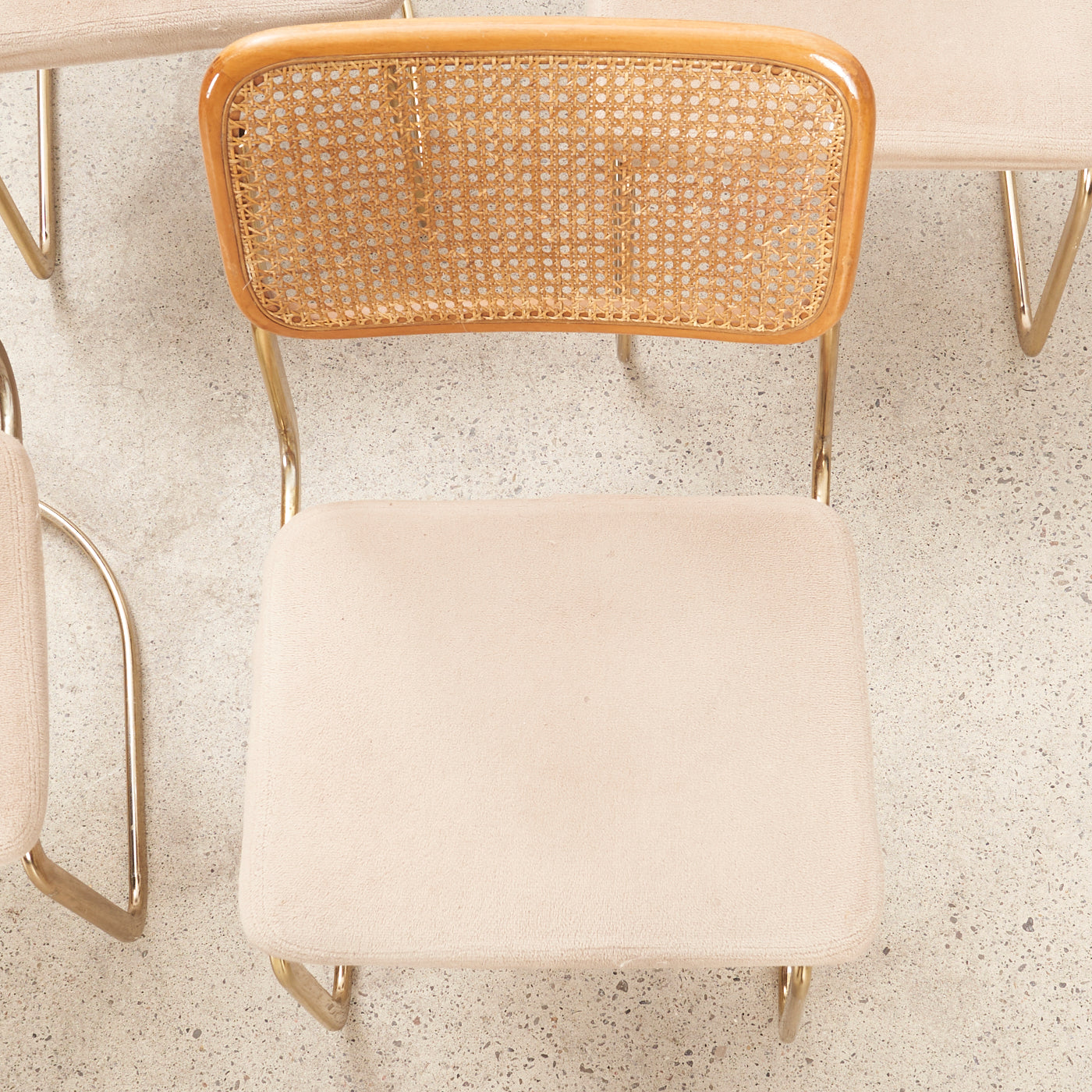 Set of 4 Cesca Style Dining Chairs