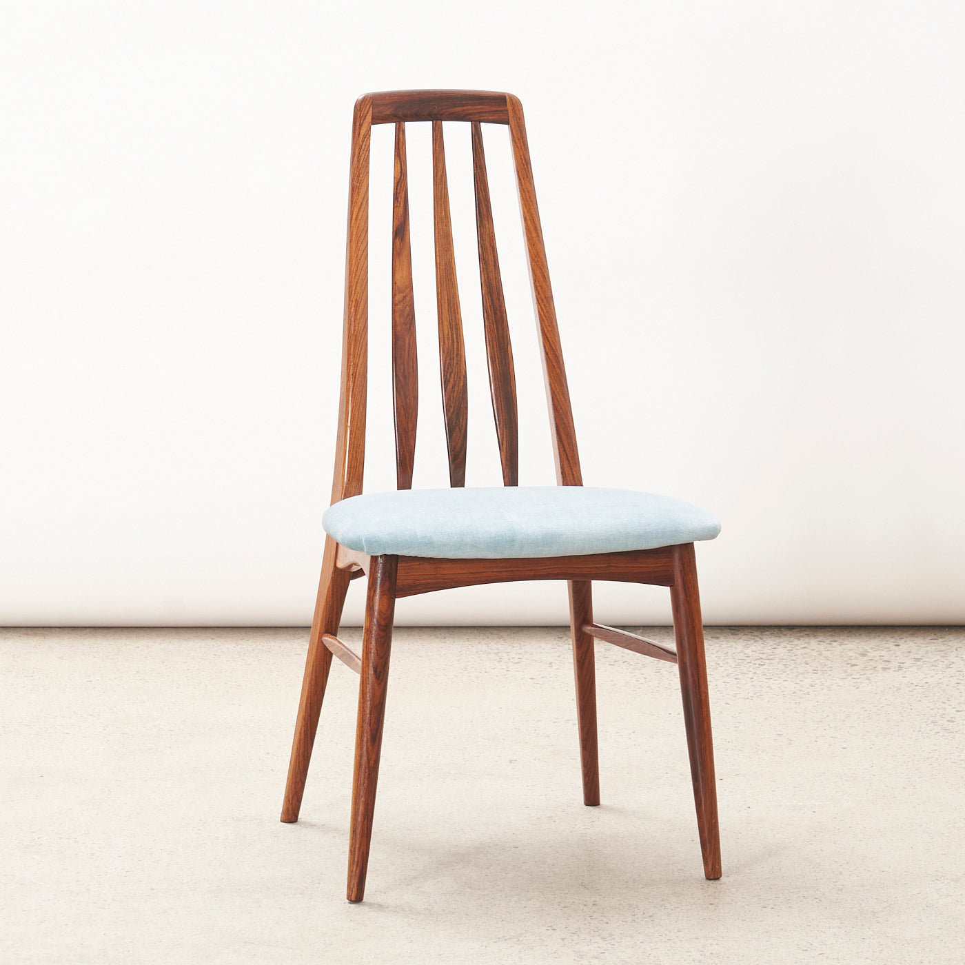 Set of 6 Rosewood 'Eva' Dining Chairs by Niels Koefoed, Denmark