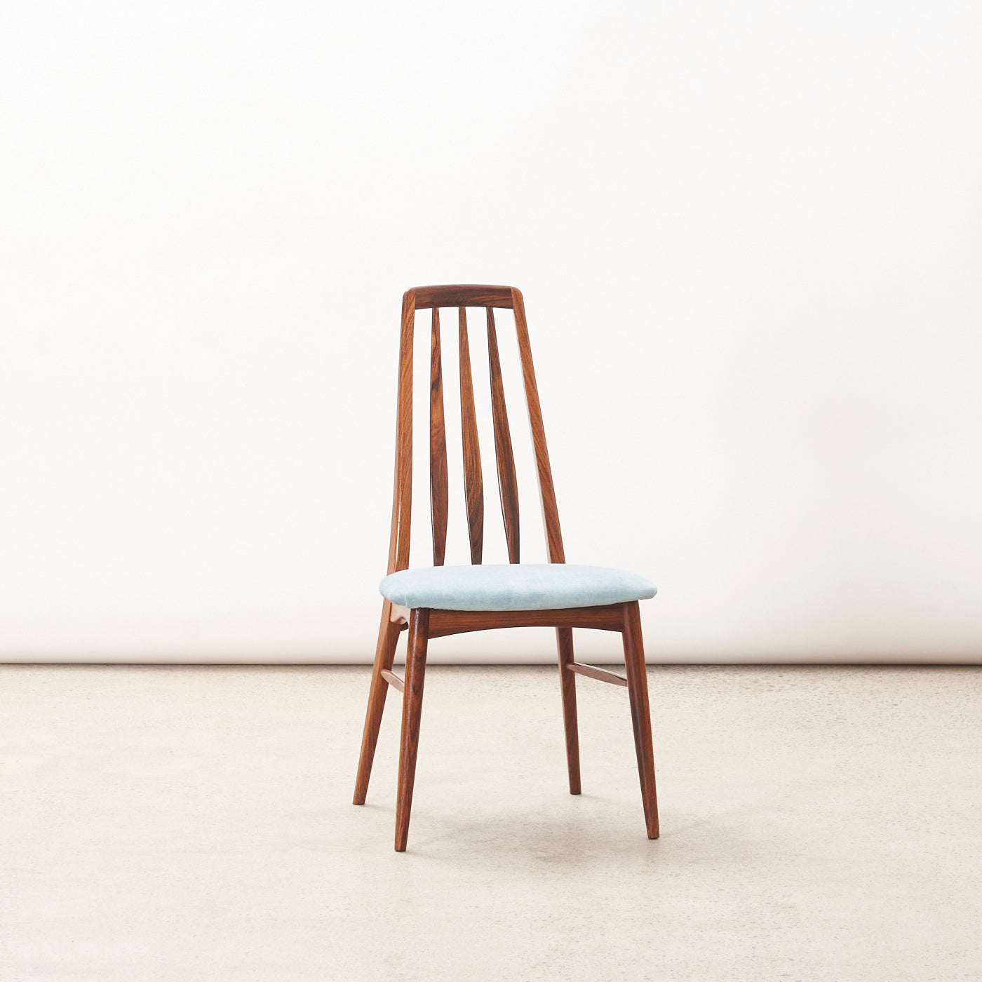 Set of 6 Rosewood 'Eva' Dining Chairs by Niels Koefoed, Denmark