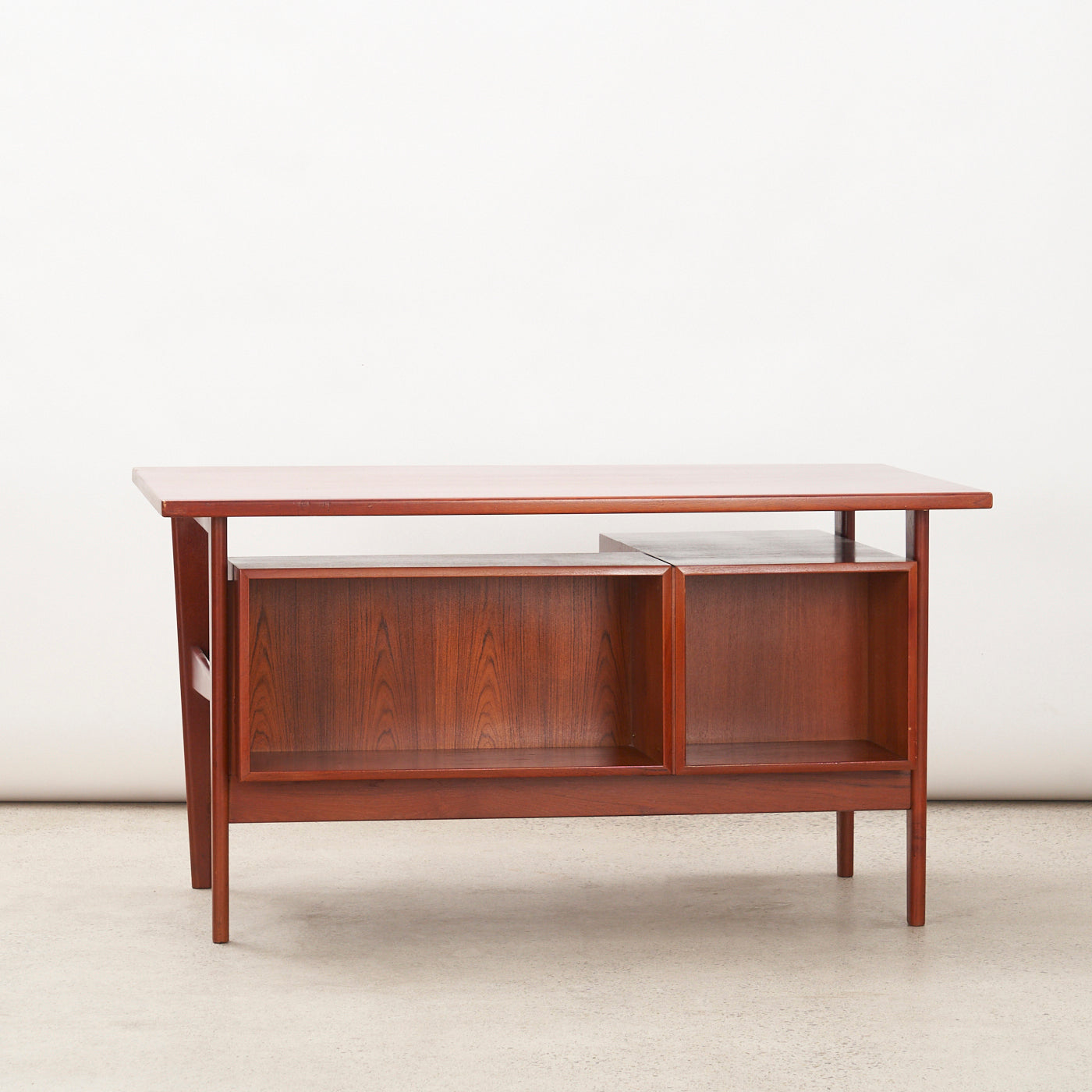 Teak Desk by Kai Kristiansen, Denmark