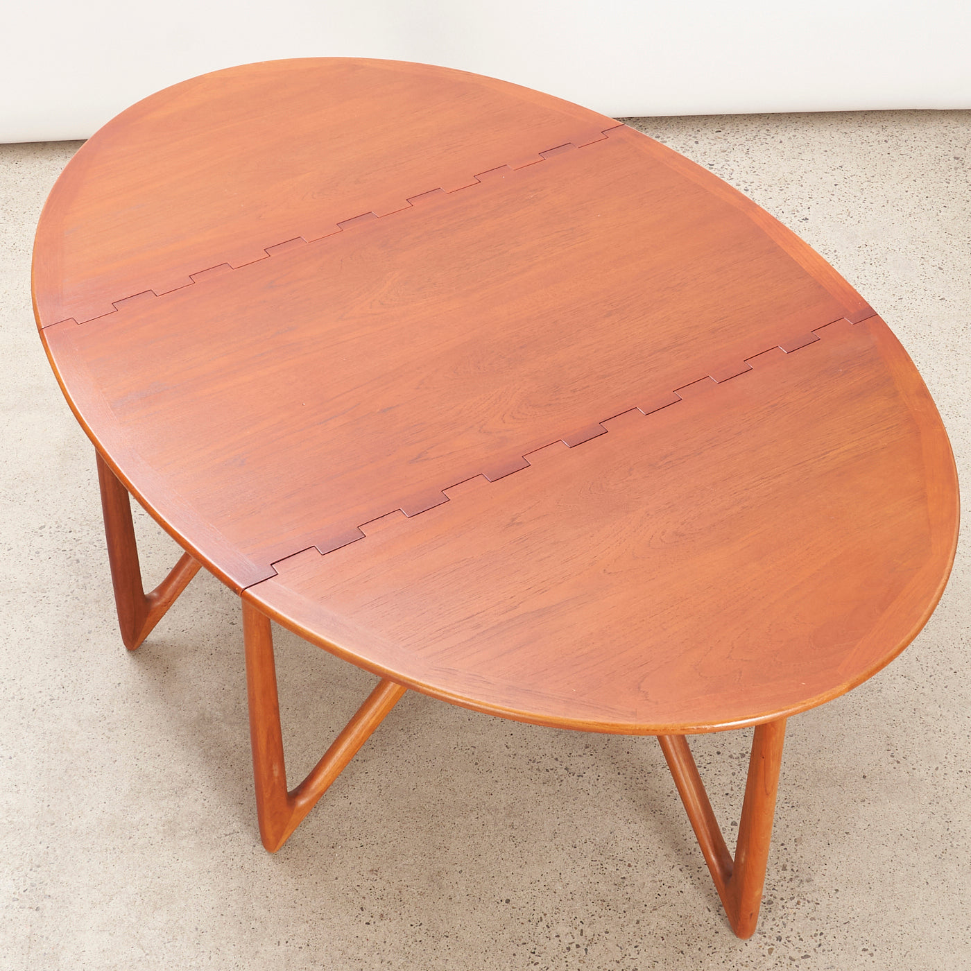 Teak Drop-Leaf Dining Table by Kurt Østervig for Jason Möbler, Denmark