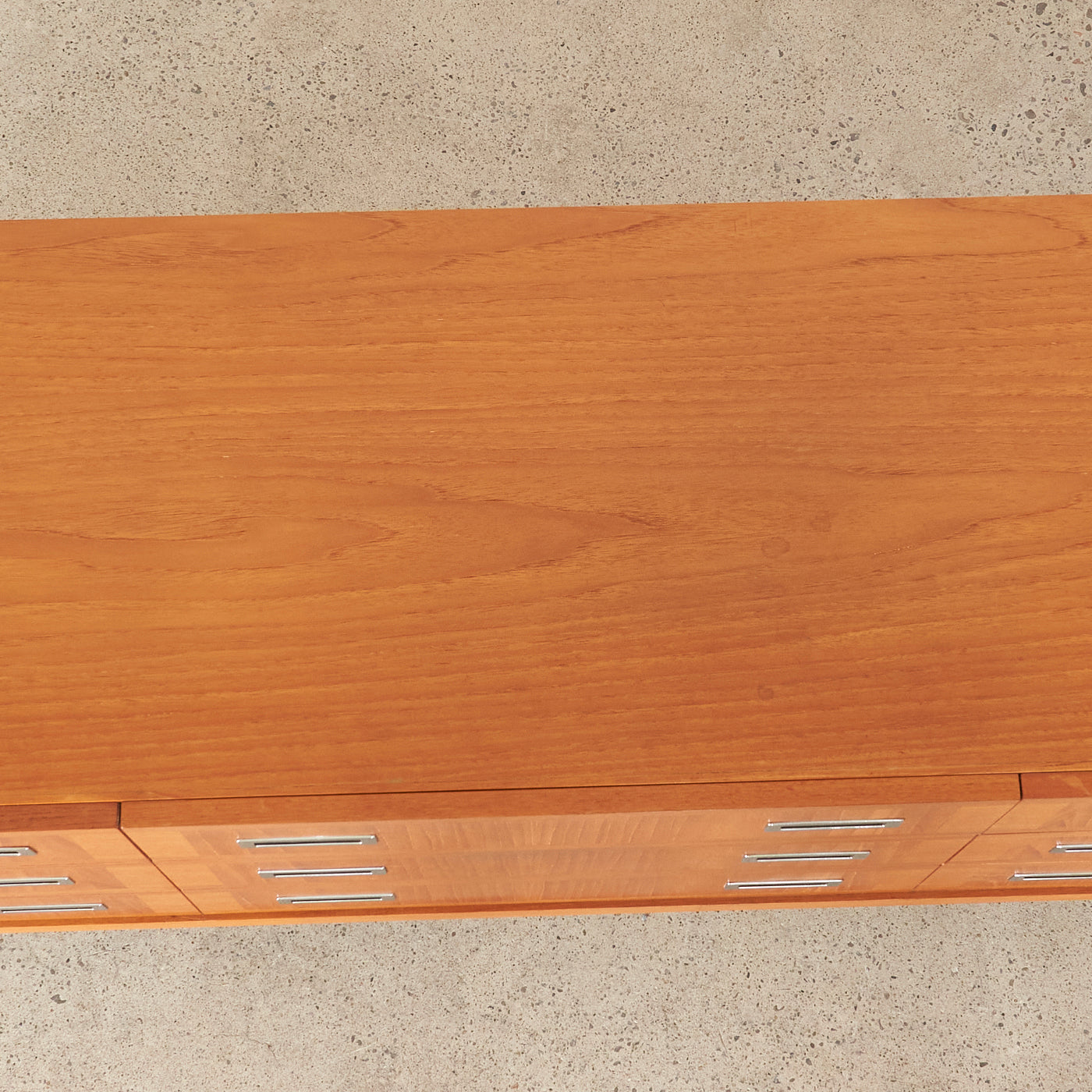 Teak 9 Drawer Dresser