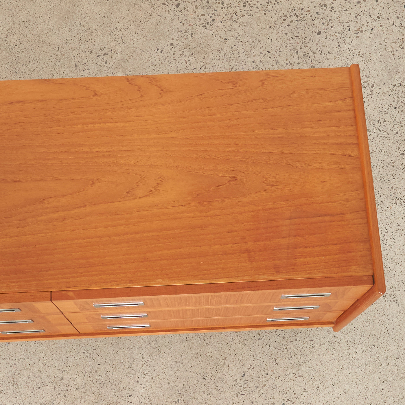 Teak 9 Drawer Dresser
