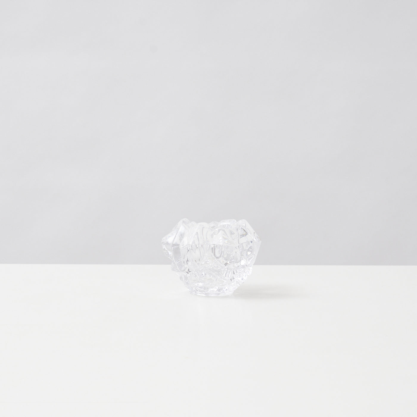 Small Glass Candle Holder by Goebel