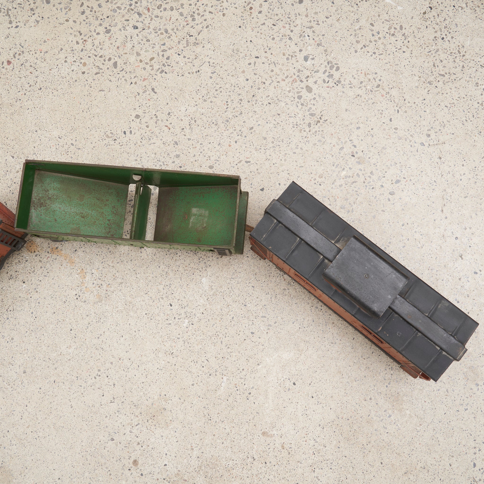 1930's 'Cor-Cor' Toy Train Set by Corcoran Mfg. Co. – Guff Furniture