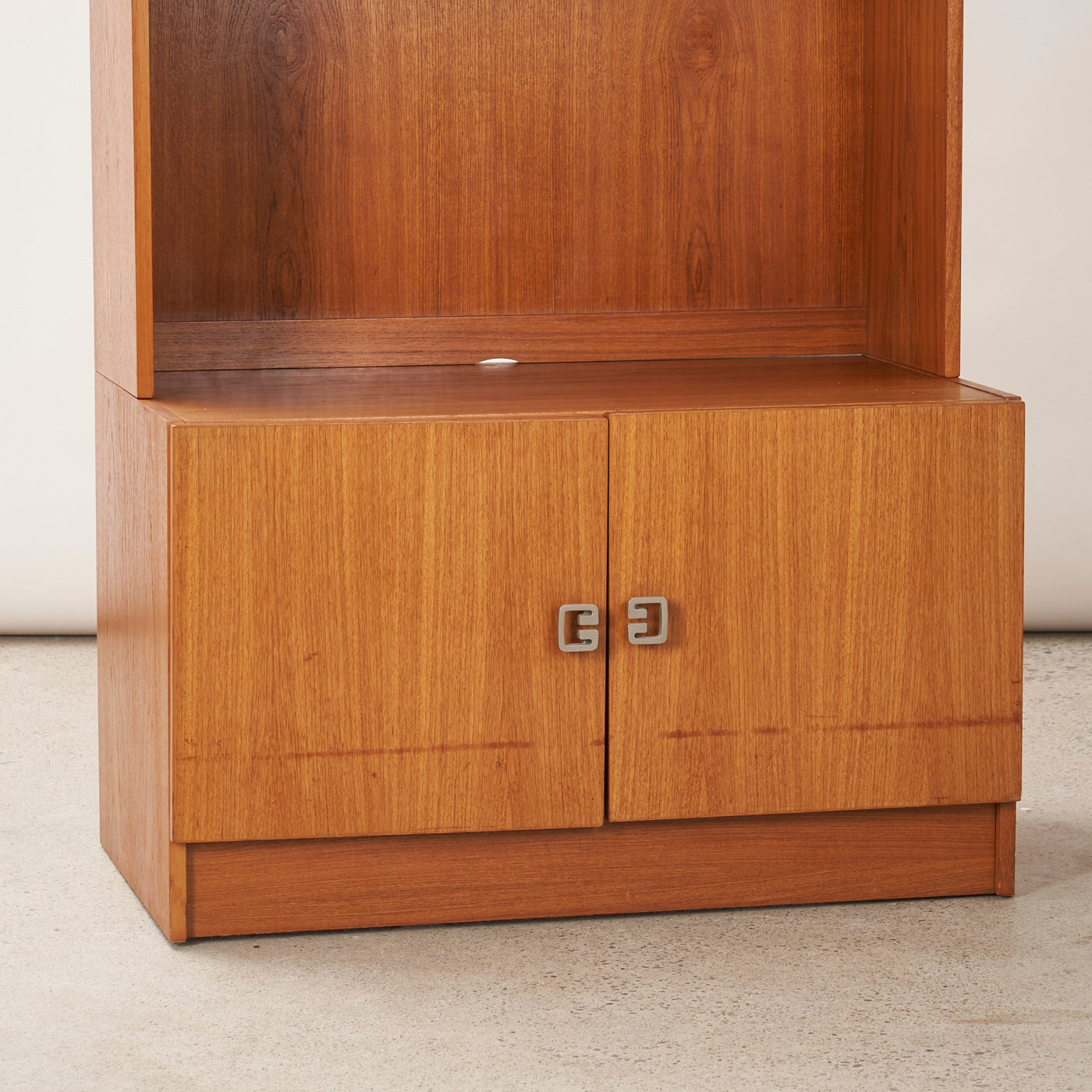 Teak Bookcase w/ Cabinet by Ejsing Møbelfabrik, Denmark