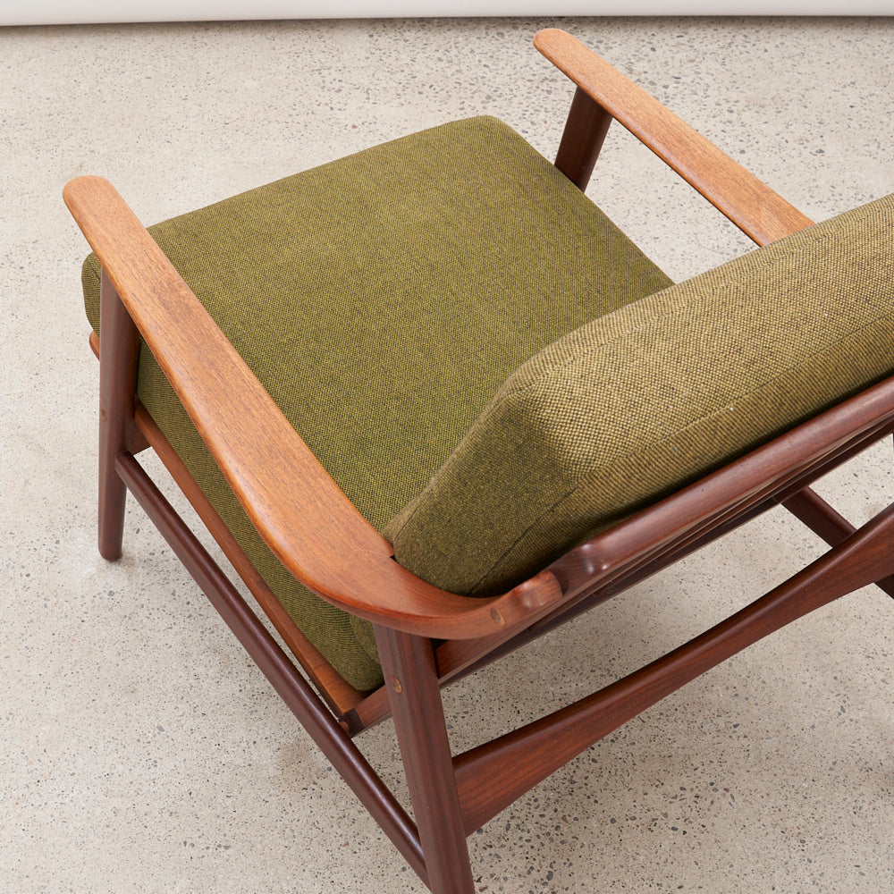 Teak Lounge Chair by Arne Hovmand Olsen for Mogens Kold, Denmark