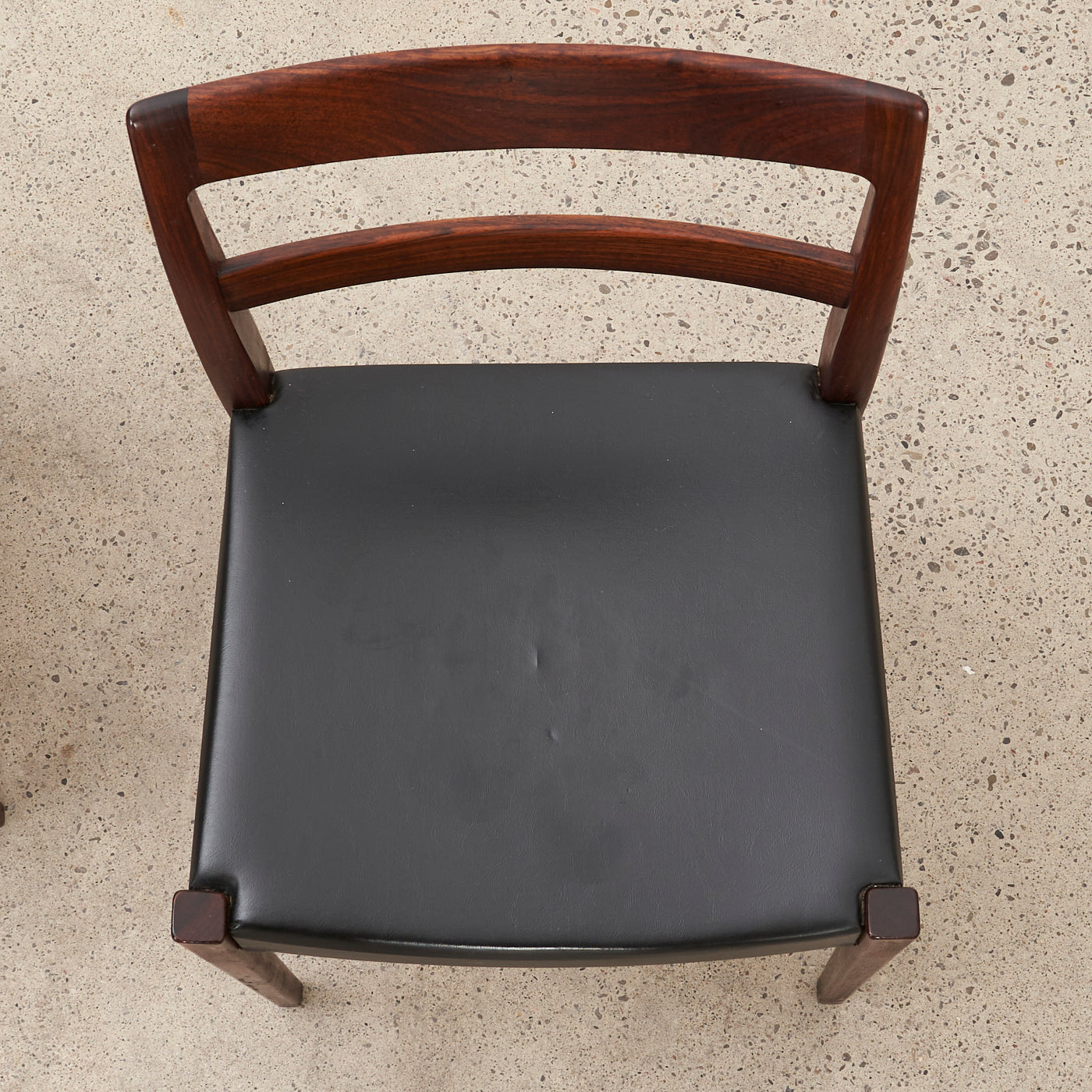 Set of 4 Rosewood Dining Chairs by Troeds, Sweden