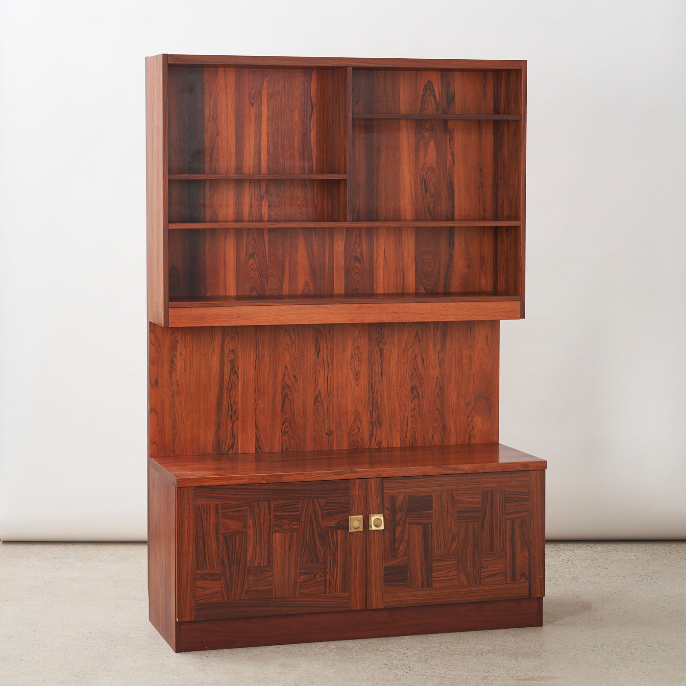 Rosewood Wall Unit by Nils Jonsson for Troeds, Sweden