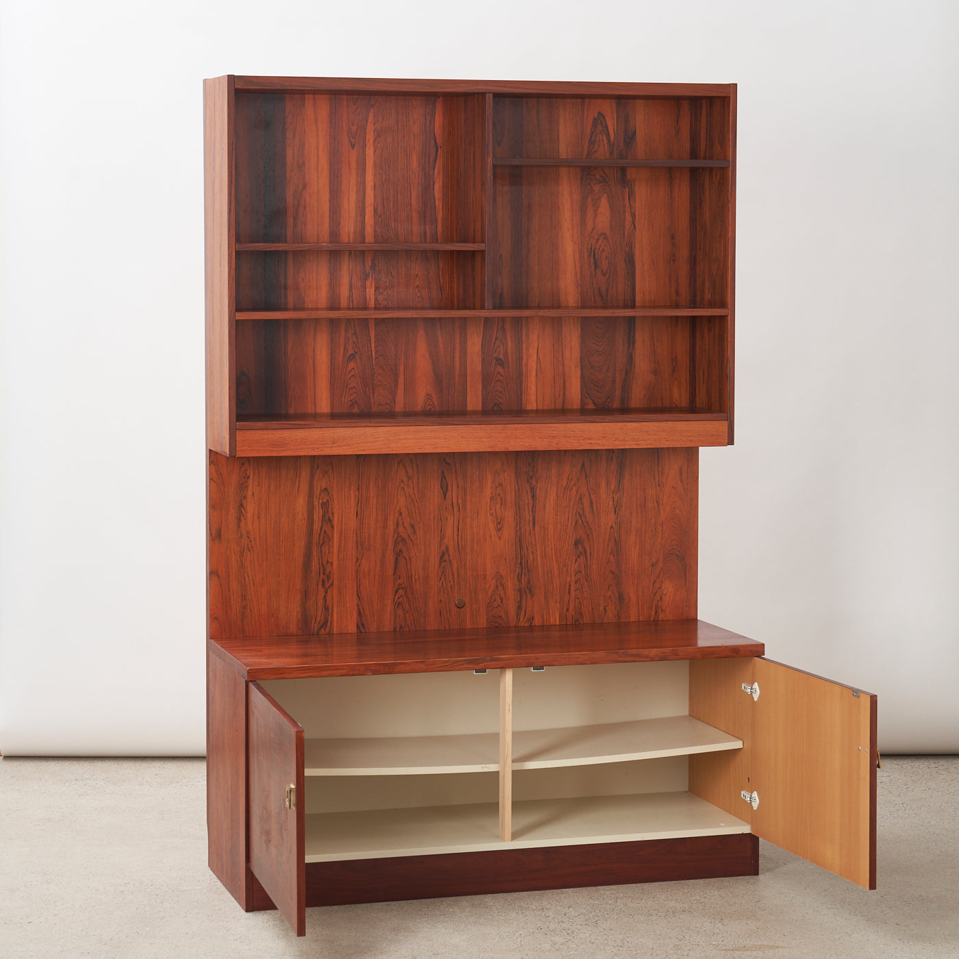 Rosewood Wall Unit by Nils Jonsson for Troeds, Sweden