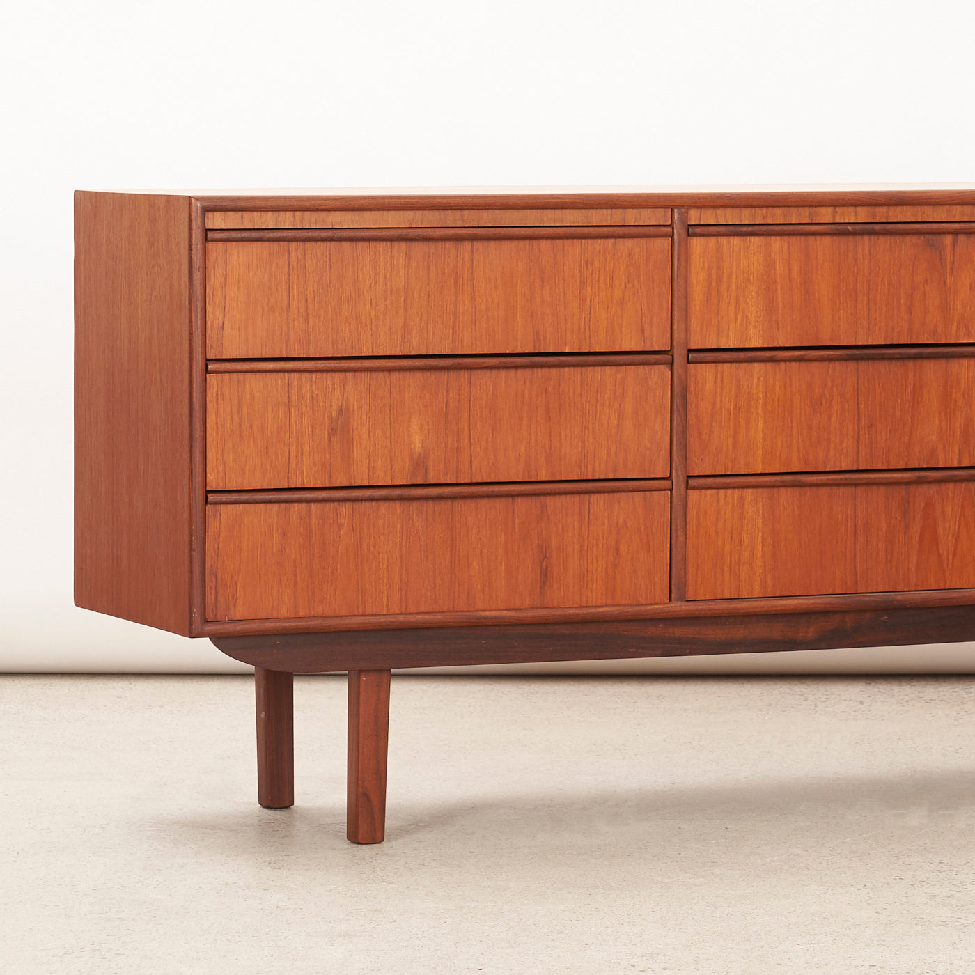 Teak 9 Drawer Dresser