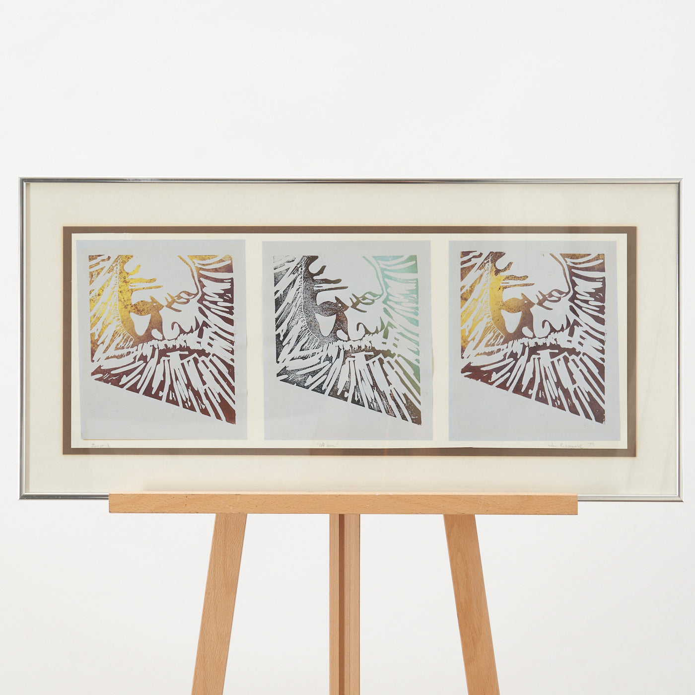Signed Screenprint 'Old Man'