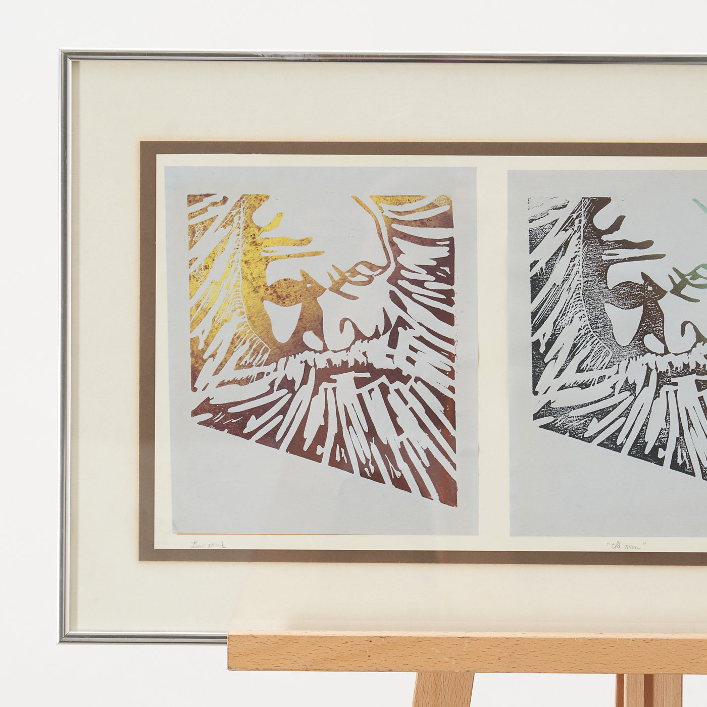 Signed Screenprint 'Old Man'