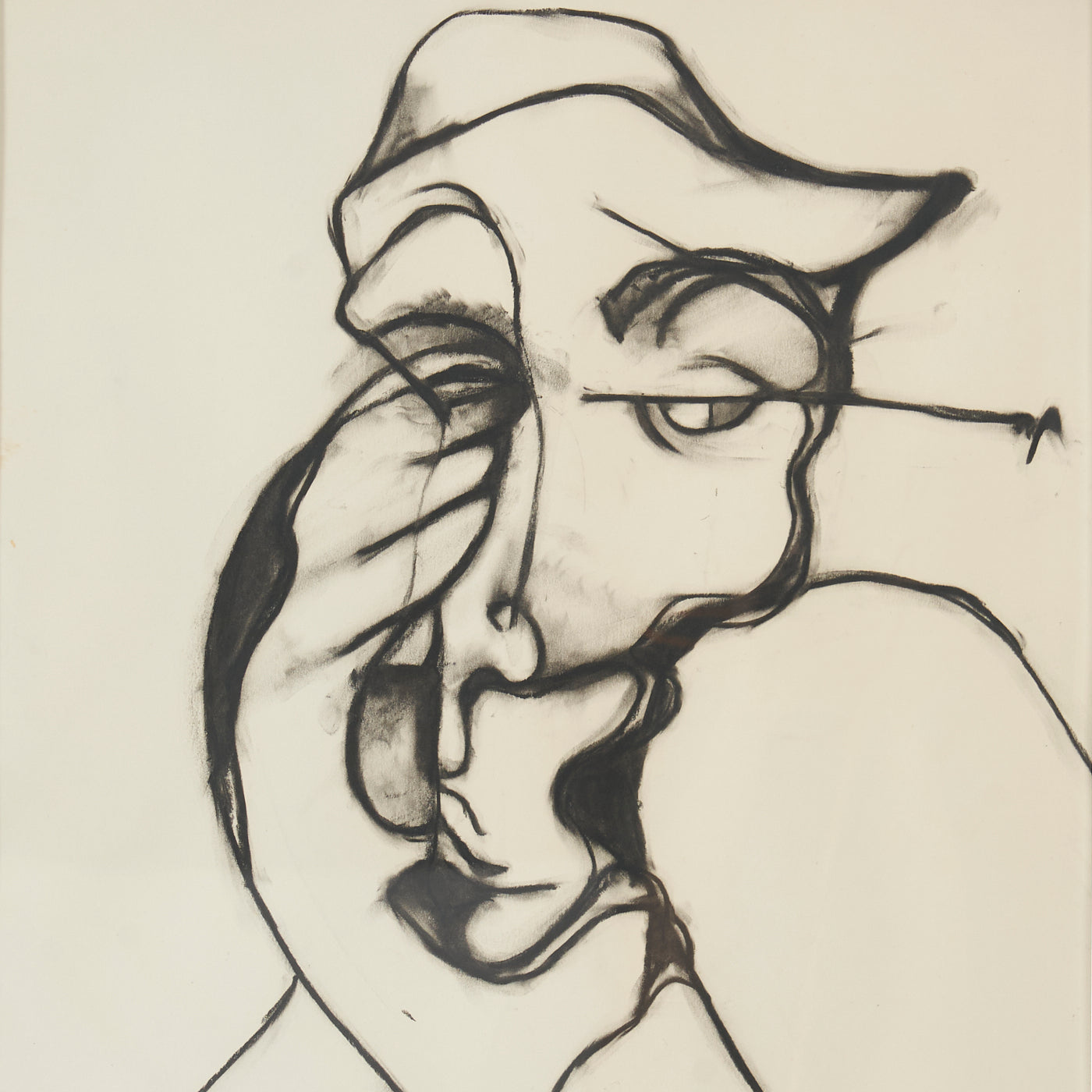 Signed Figural Abstract