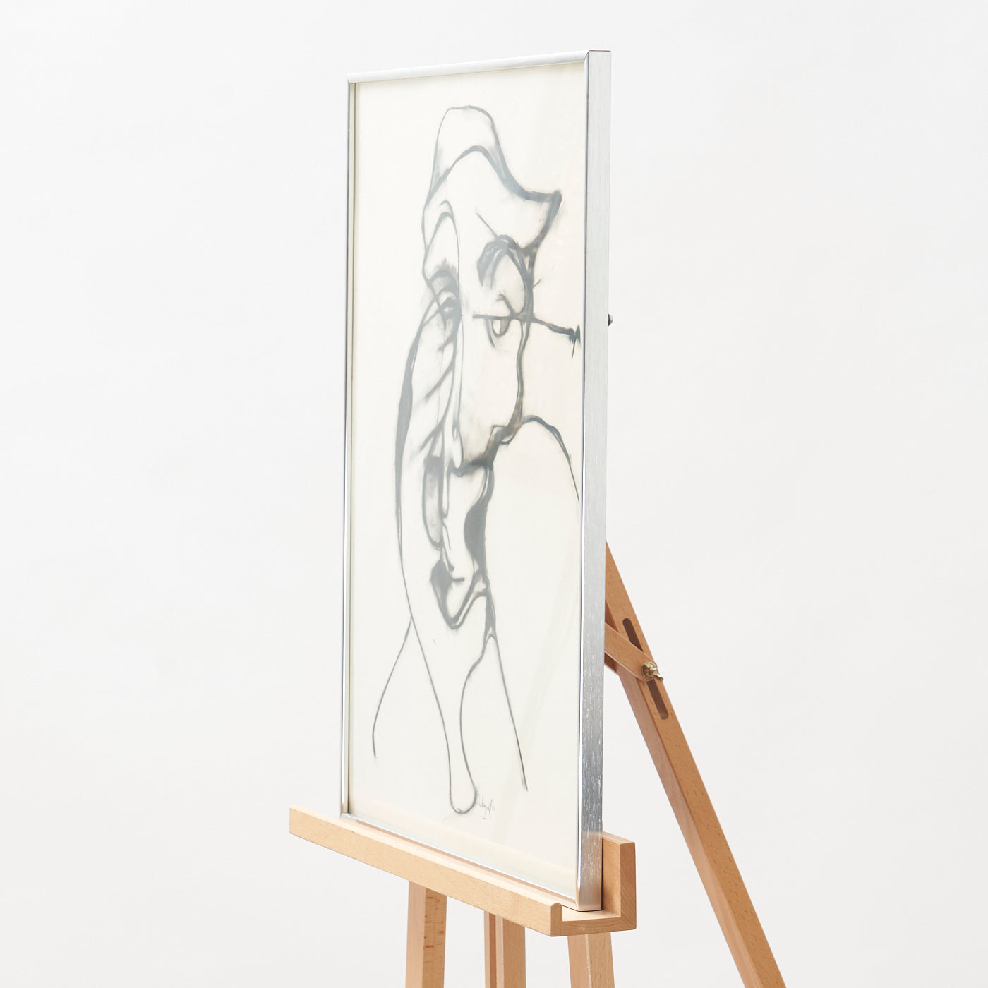 Signed Figural Abstract