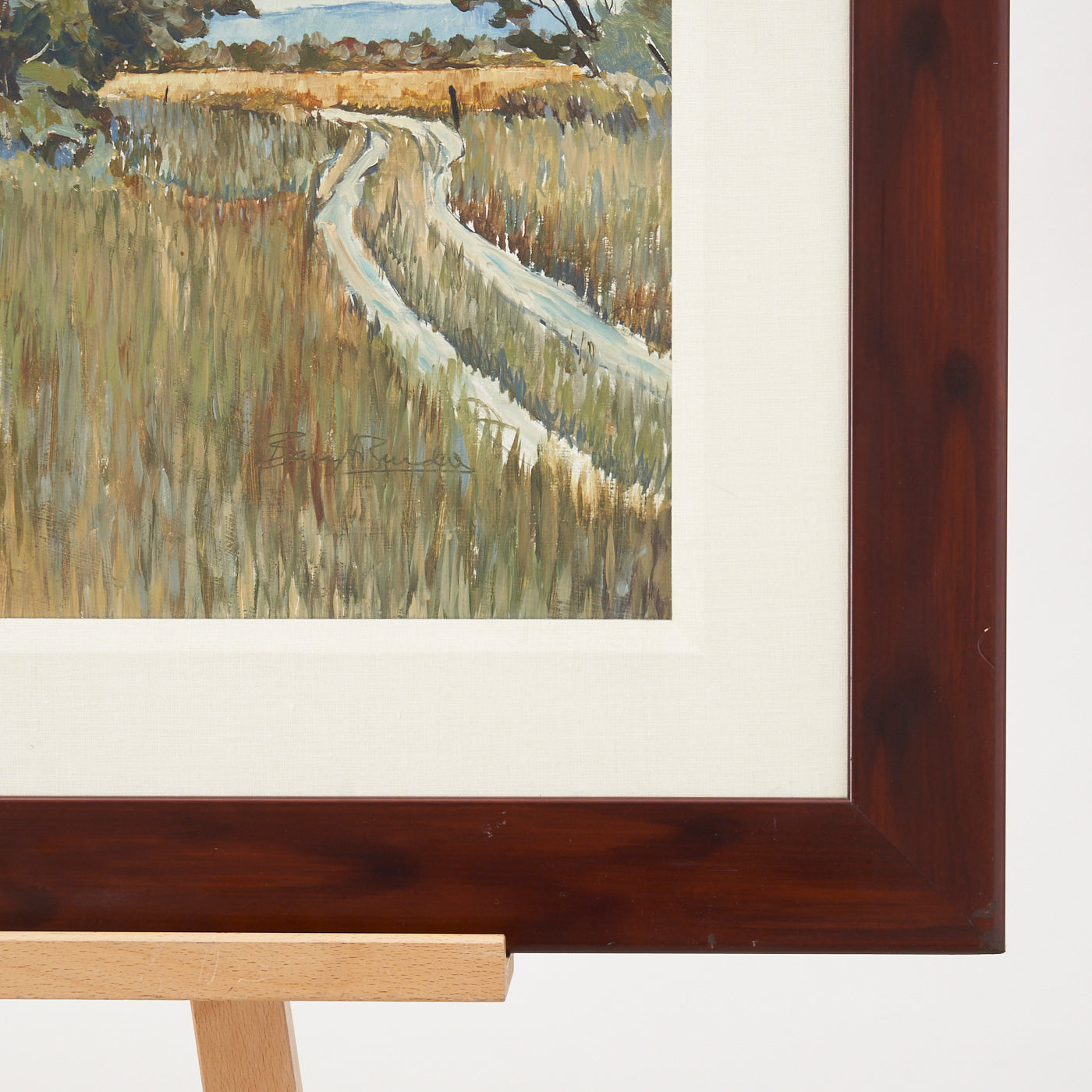 Signed Landscape Painting
