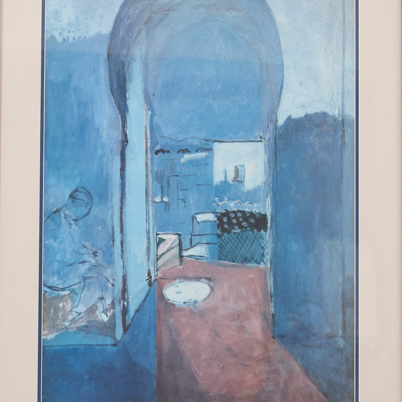 Vintage Framed Print of 'The Casbah Gate' by Henri Matisse