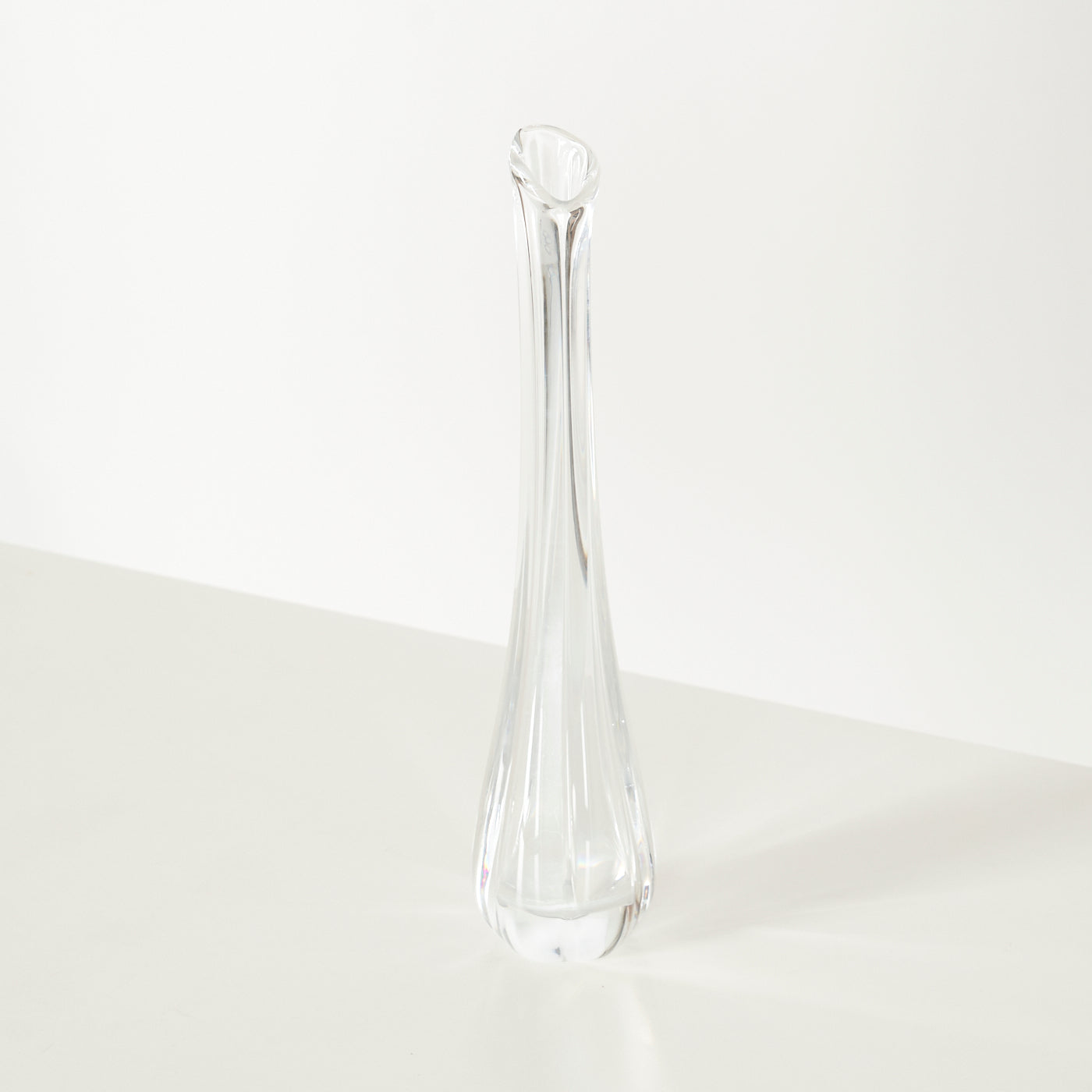 Swung Art Glass Vase by Orrefors, Sweden