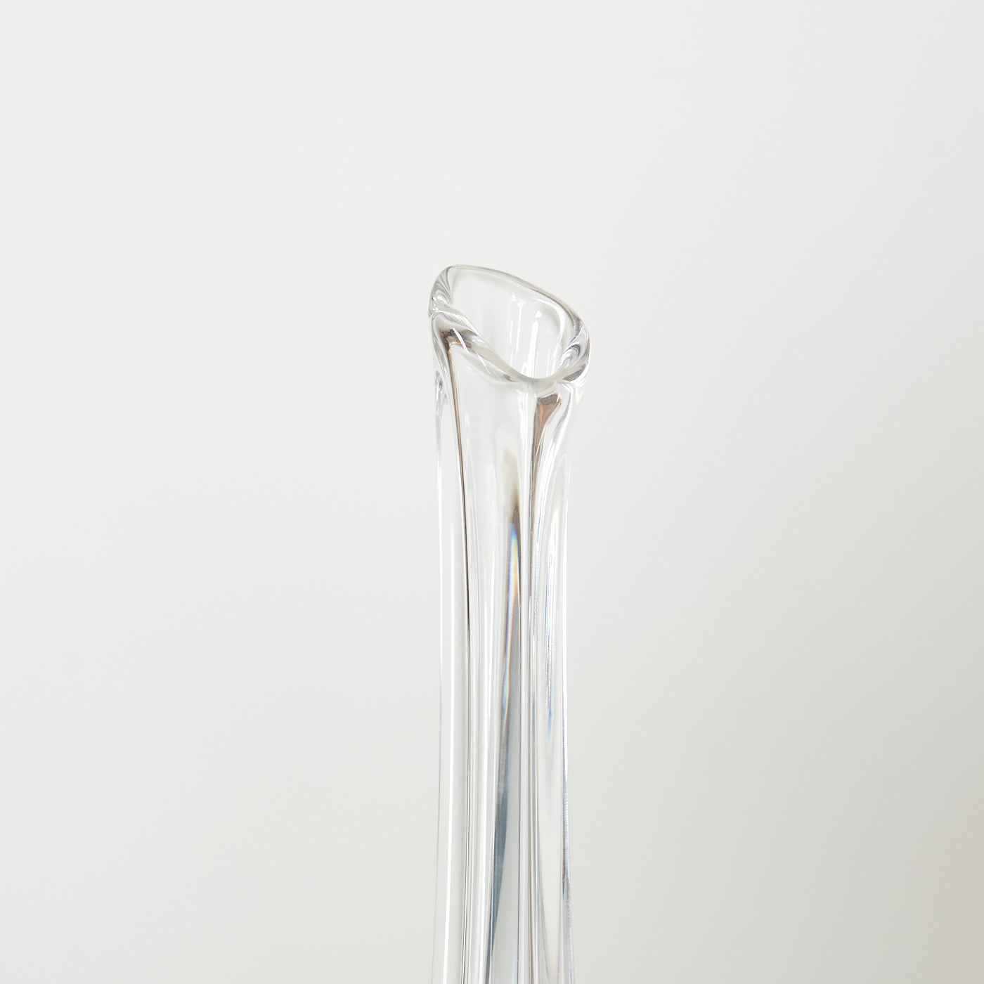 Swung Art Glass Vase by Orrefors, Sweden