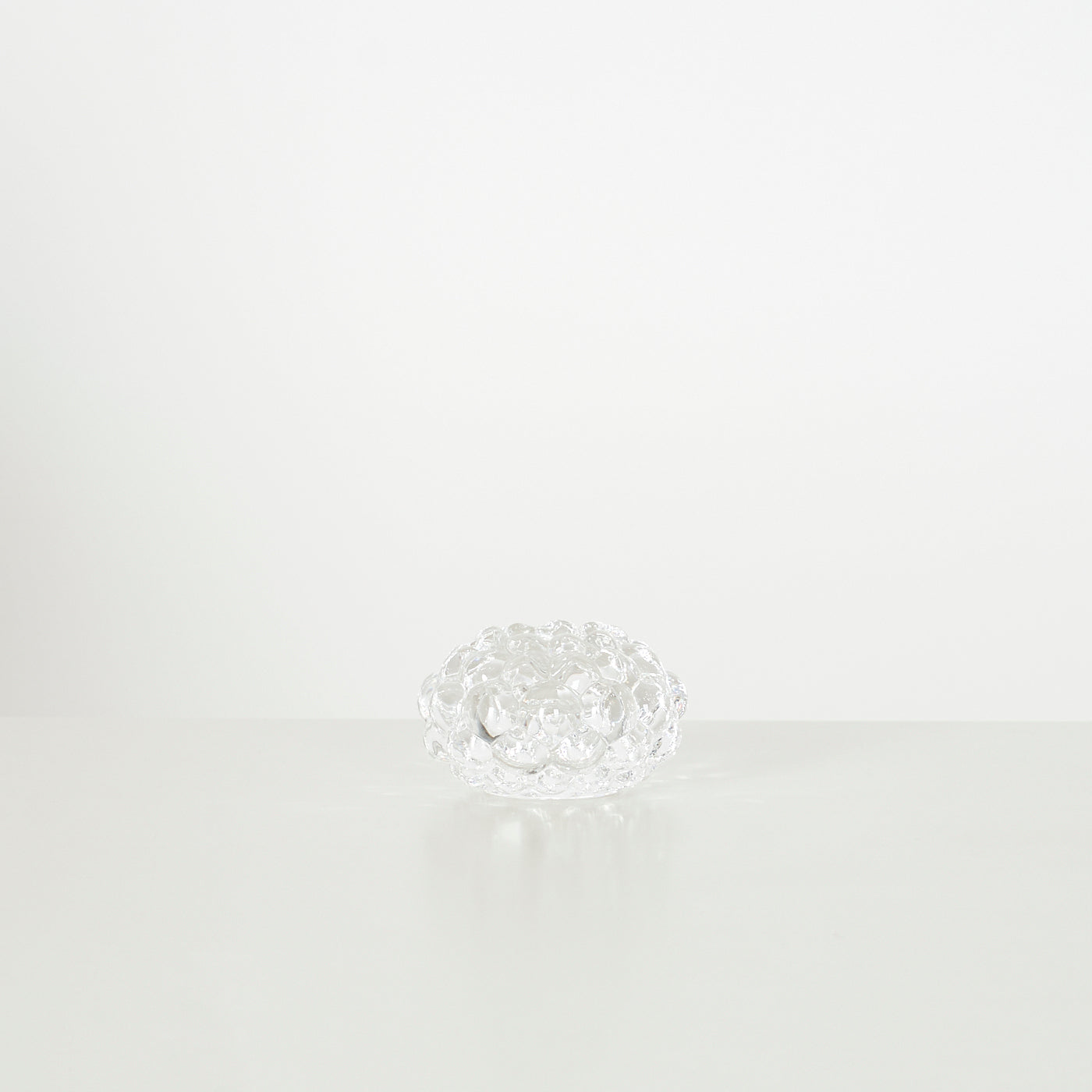 'Raspberry' Candle Holder by Orrefors, Sweden