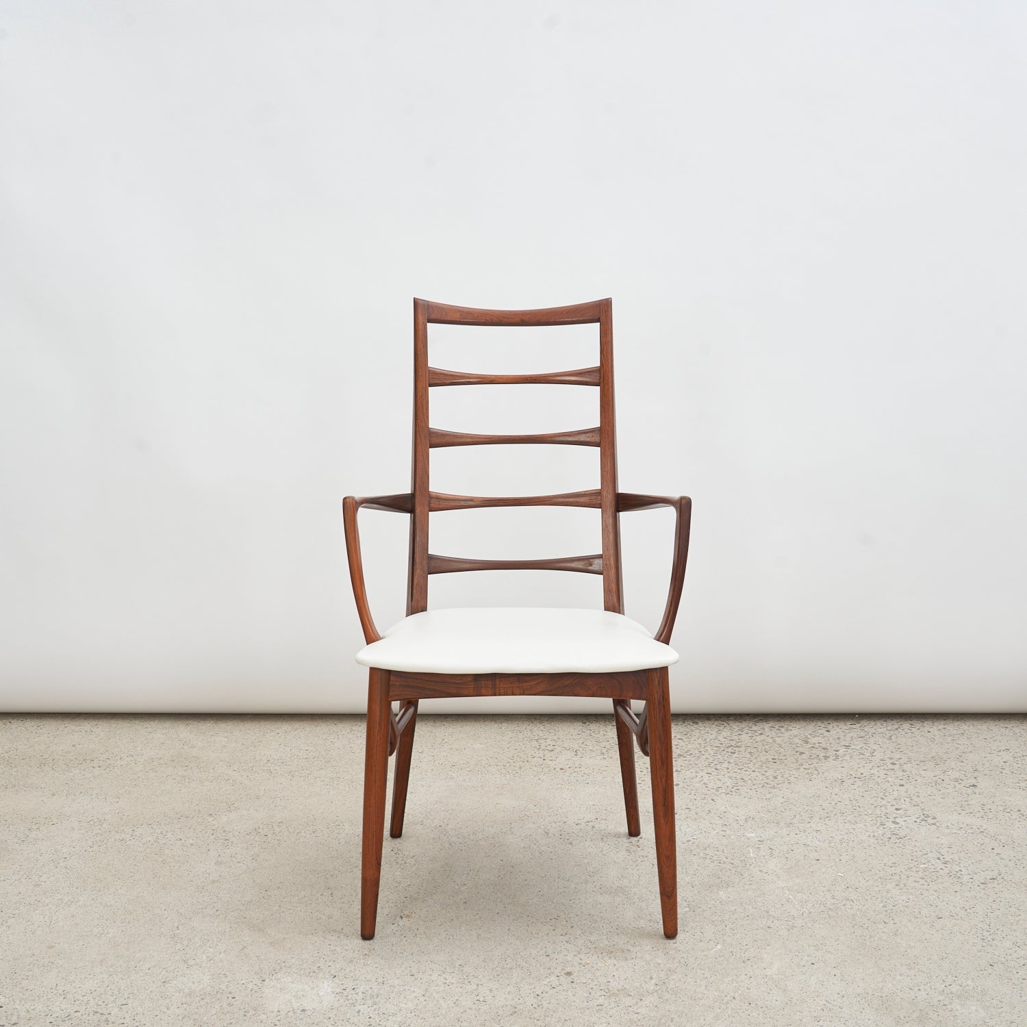 Set of 6 'Lis' Rosewood Dining Chairs by Niels Koefoed